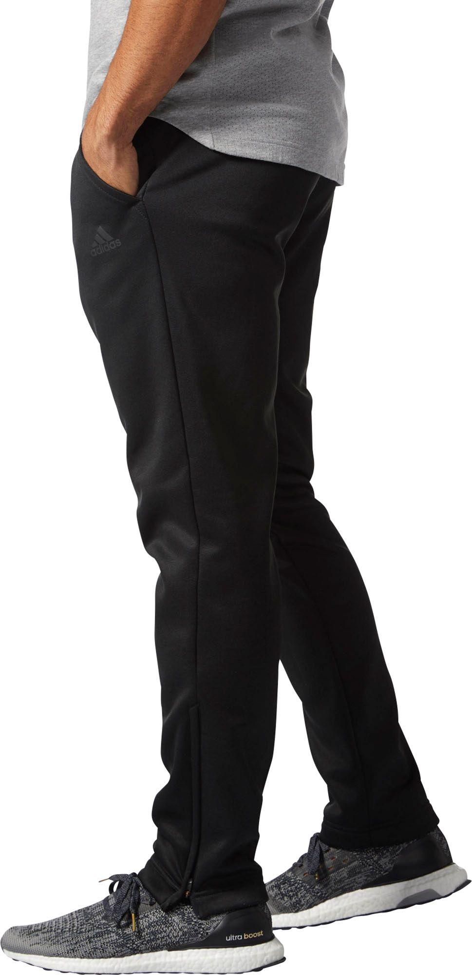 adidas men's athletics team issue fleece tapered pants