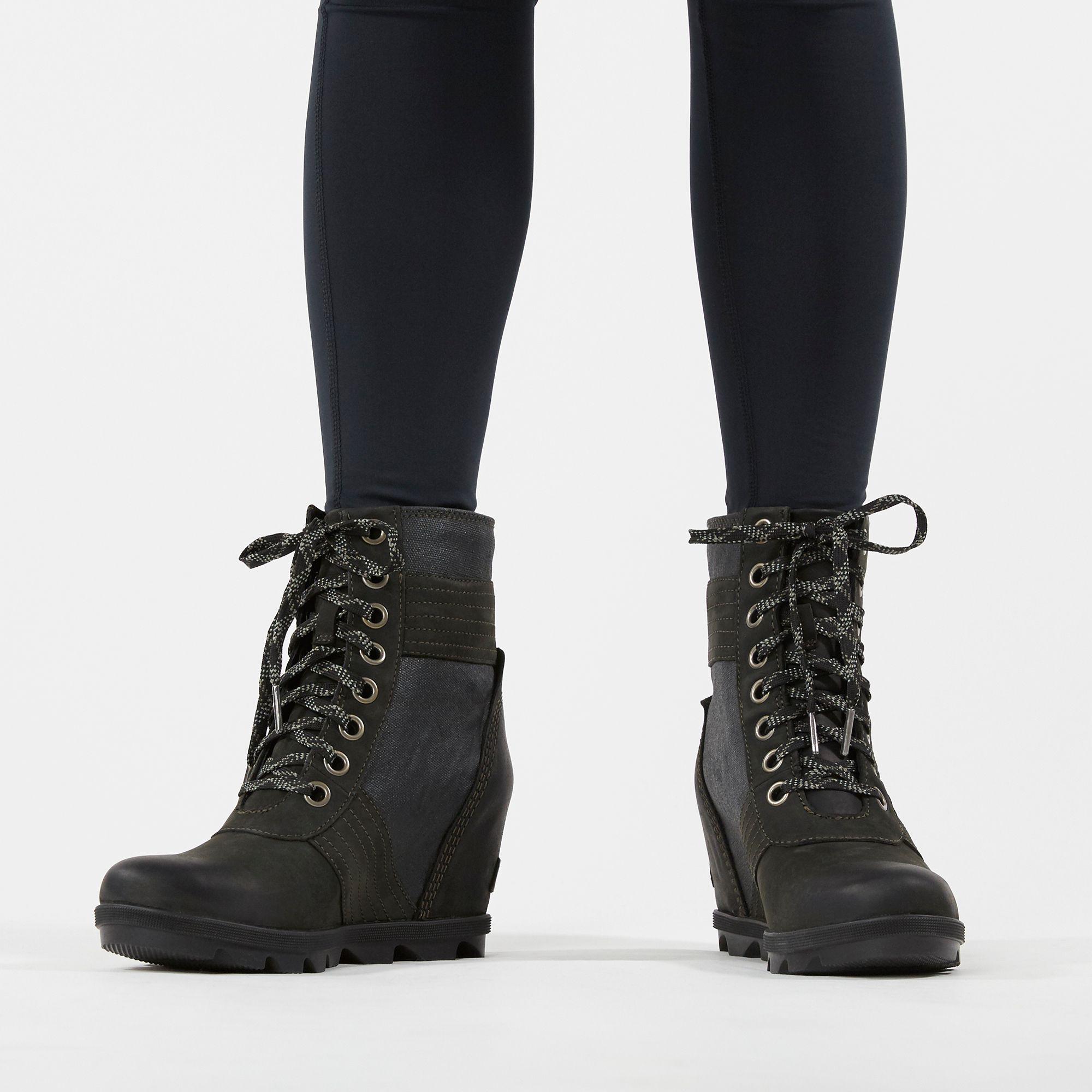 sorel lexie wedge boots