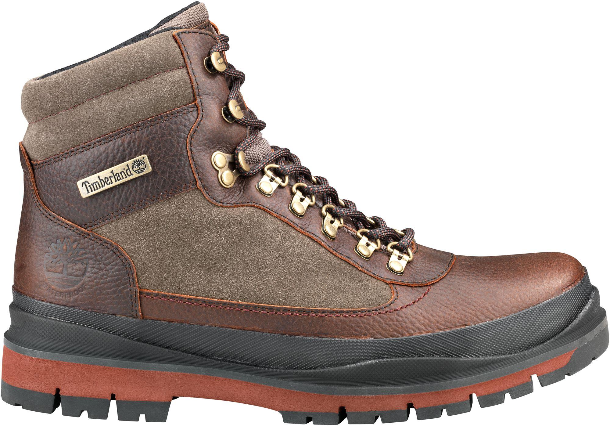 men's field trekker boots in brown