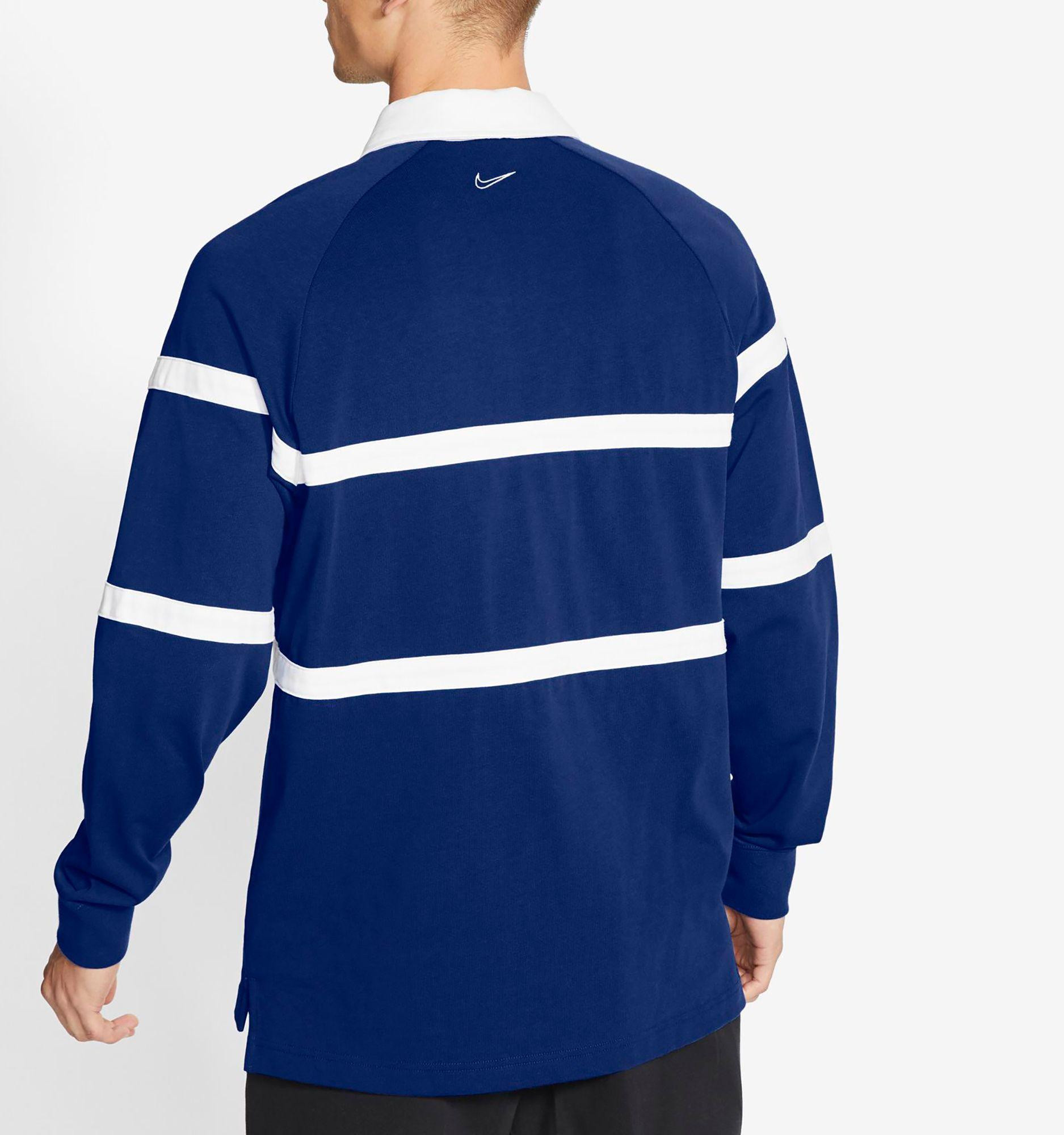 swoosh polo long sleeve