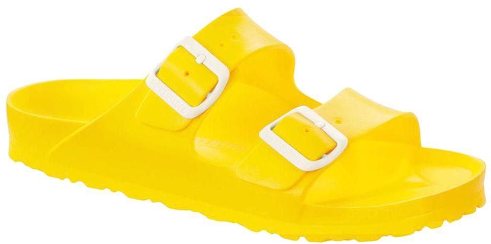 yellow foam birkenstocks