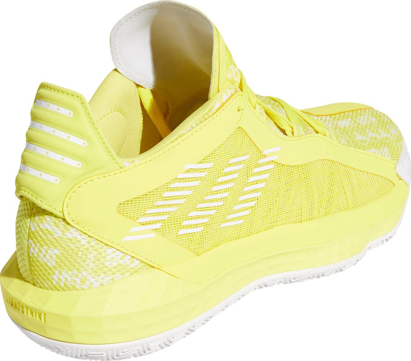 adidas dame 6 yellow