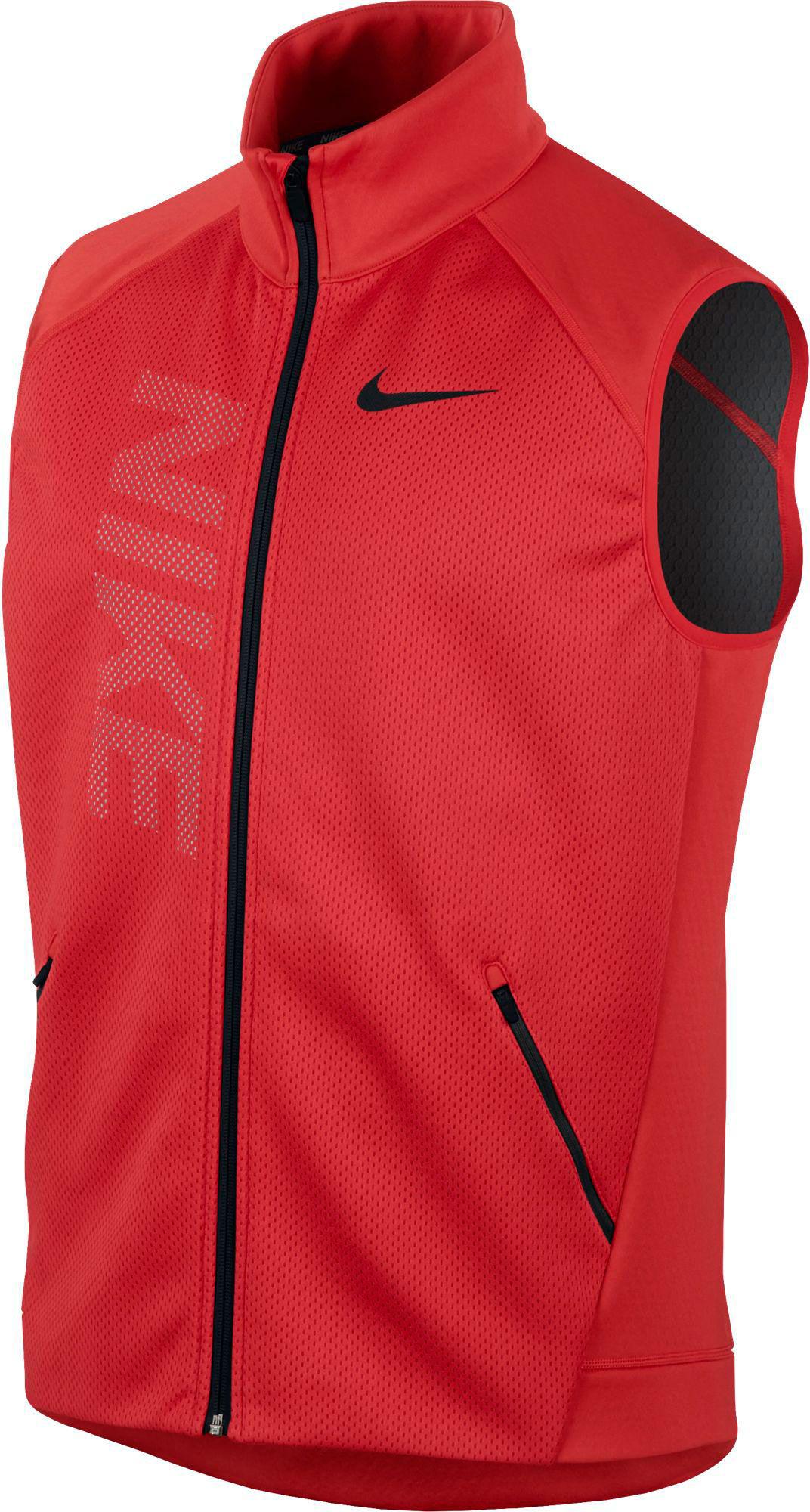 Nike Therma Sphere Training Vest in Red for Men - Lyst