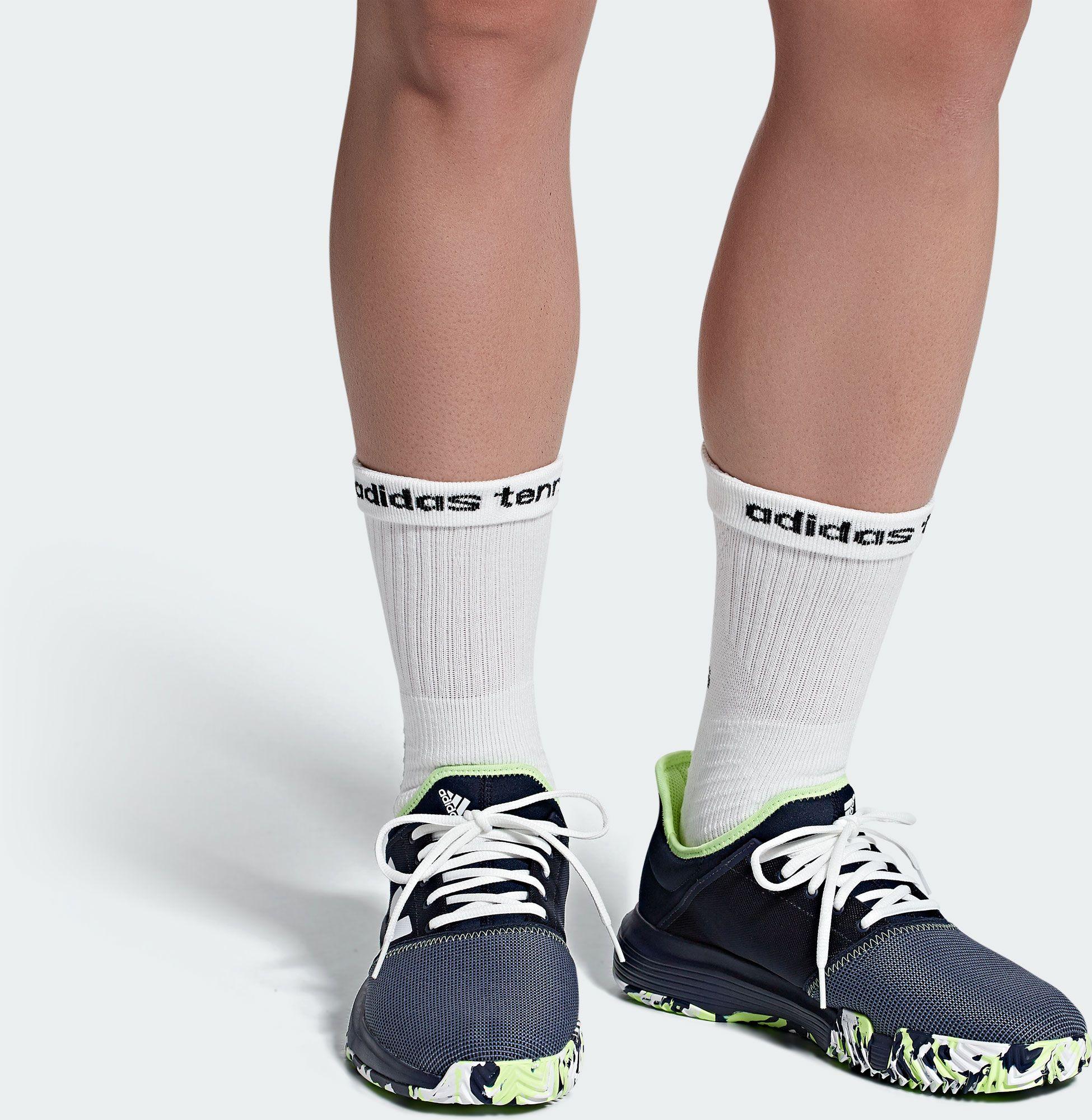 adidas gamecourt navy men's shoe