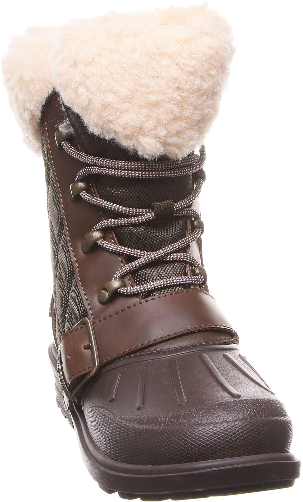 BEARPAW Wool Delta Insulated Boots in Brown - Lyst