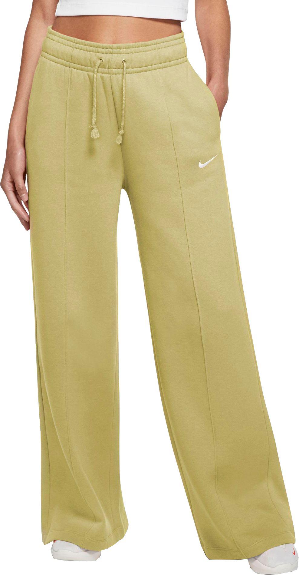Nike Sportswear Trend Essential Fleece Wide Pants Lyst