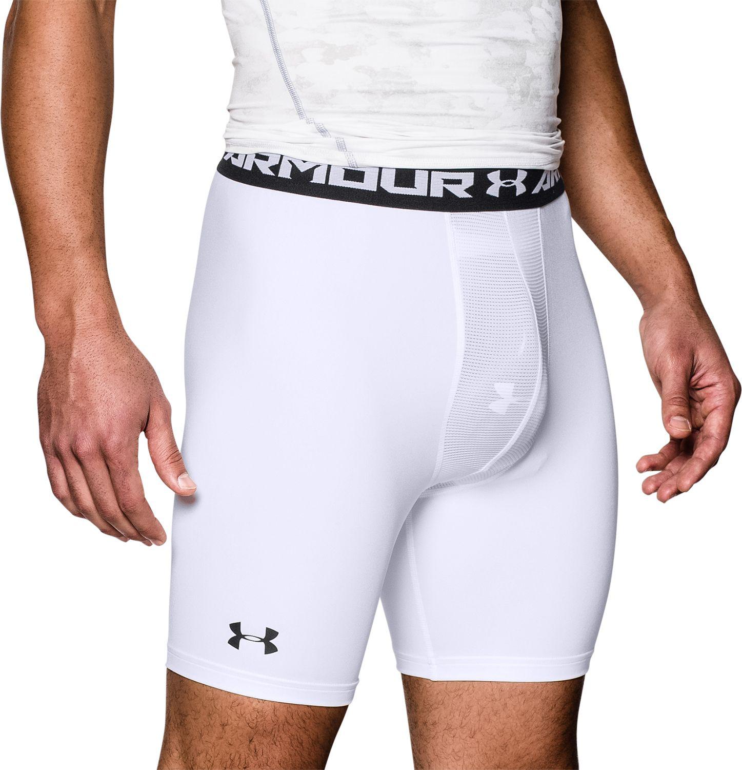 under armour white compression pants