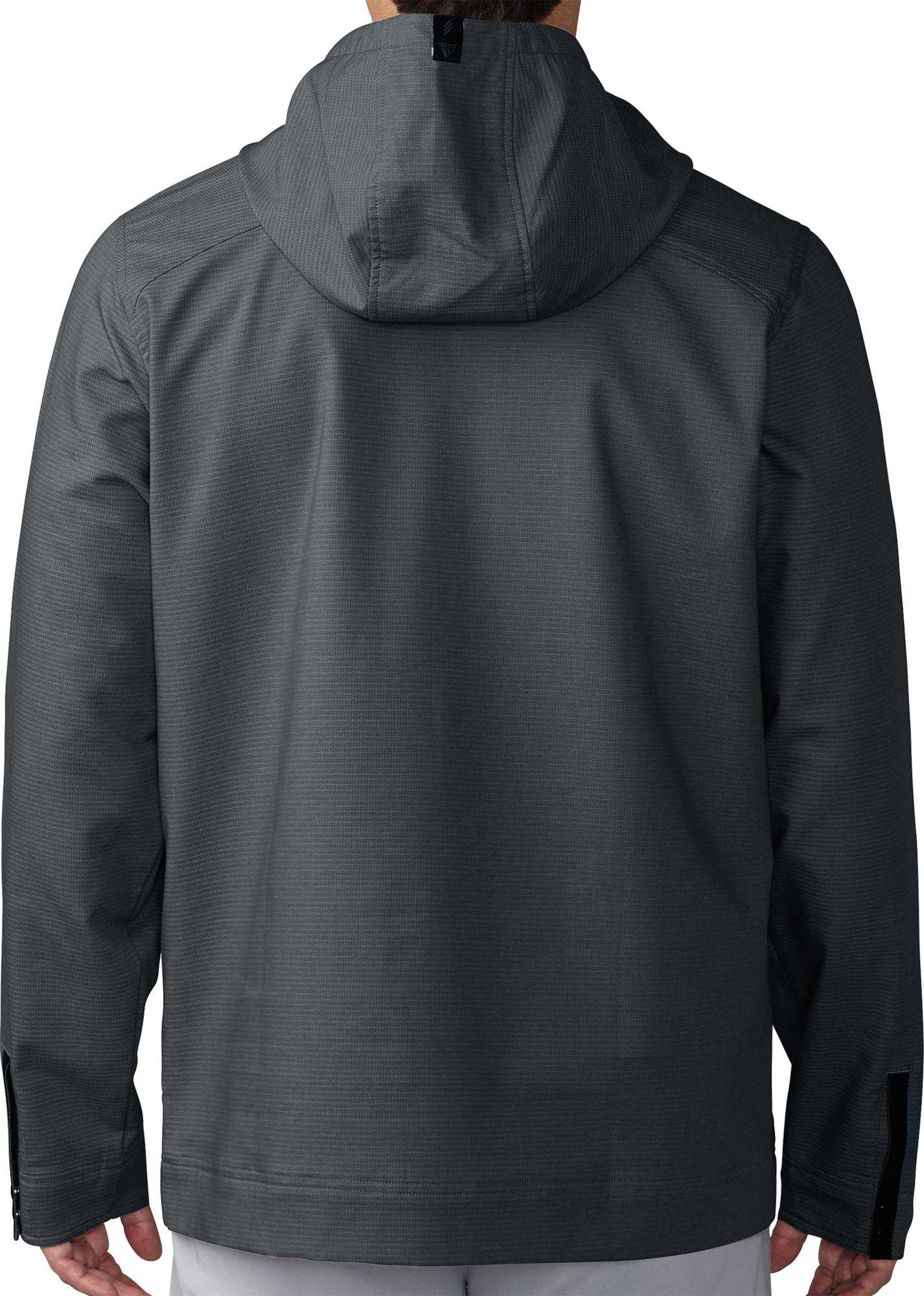 adidas men's anorak golf jacket
