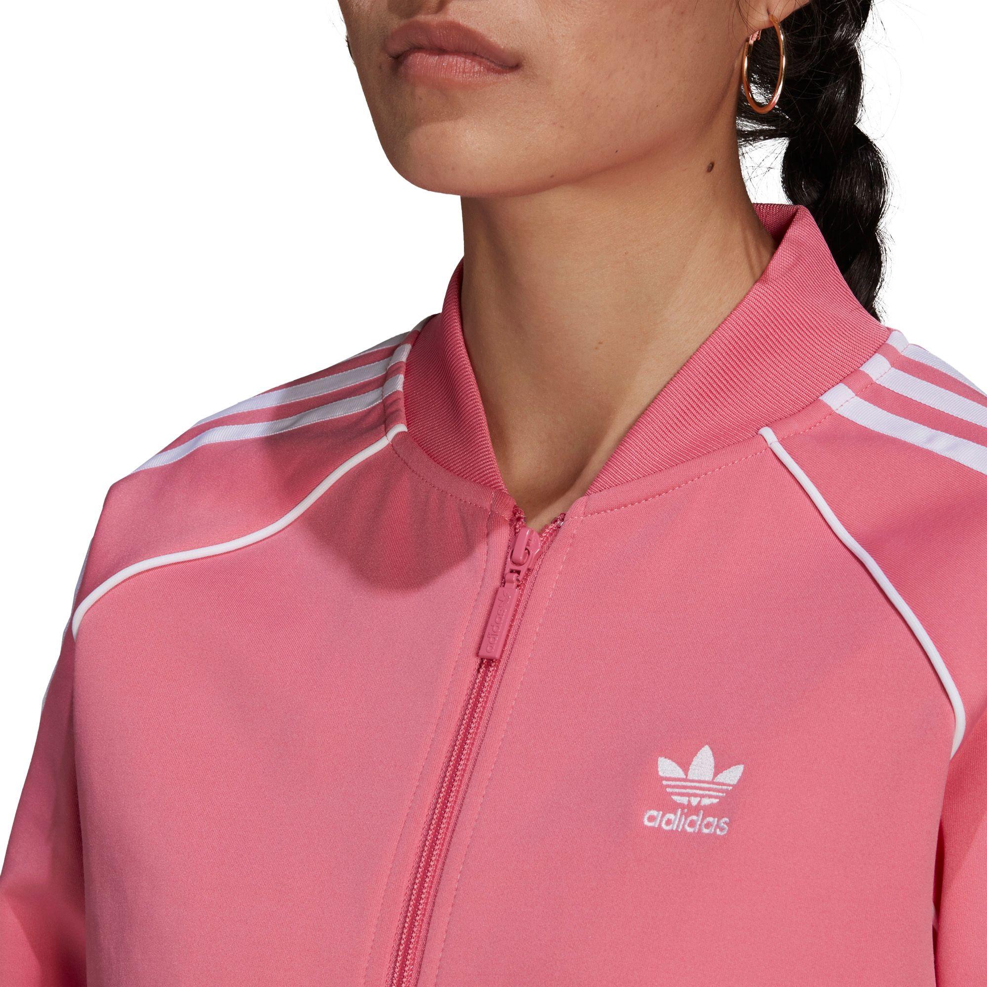 sst track jacket light pink