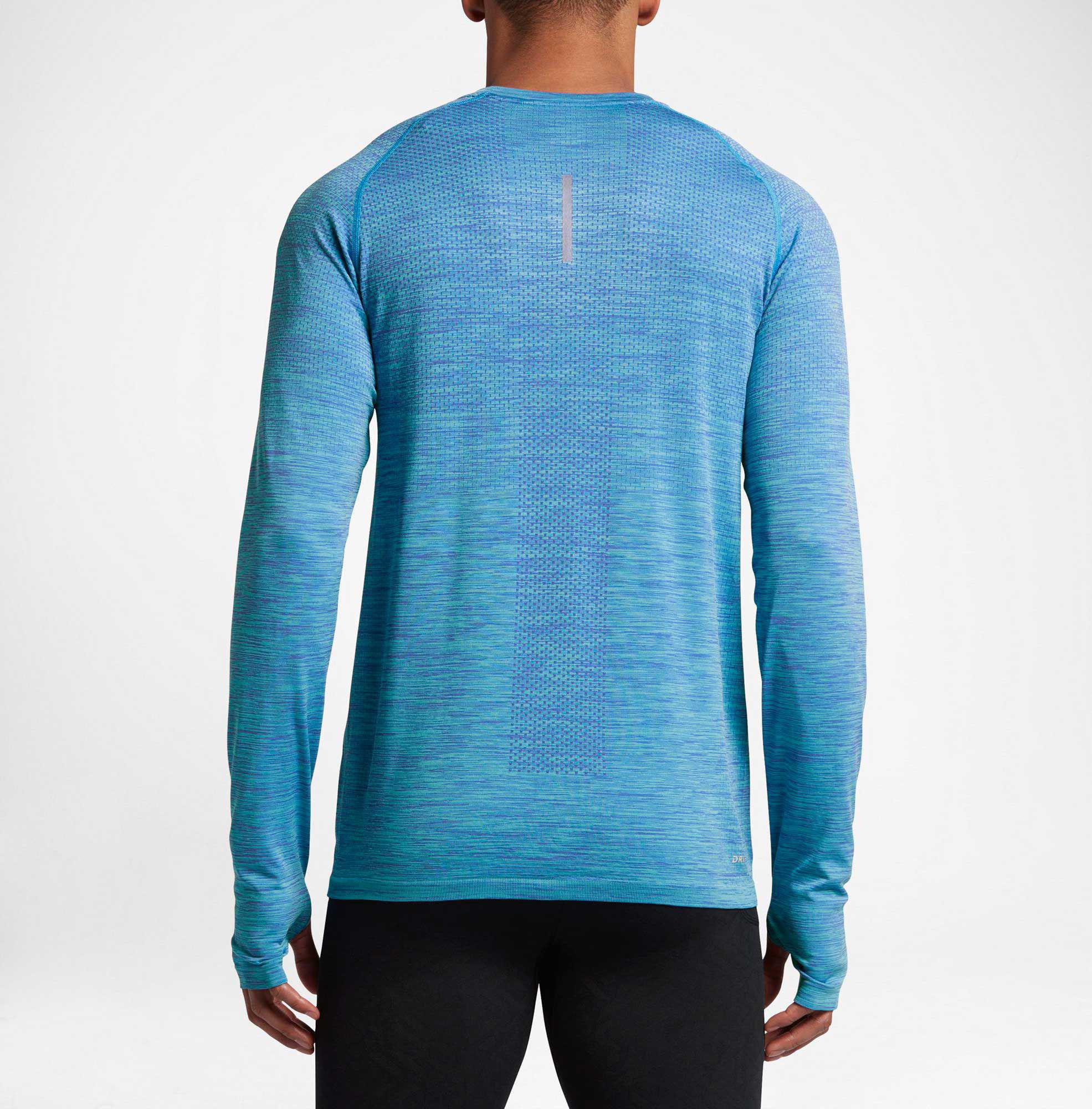 nike dri fit knit running shirt