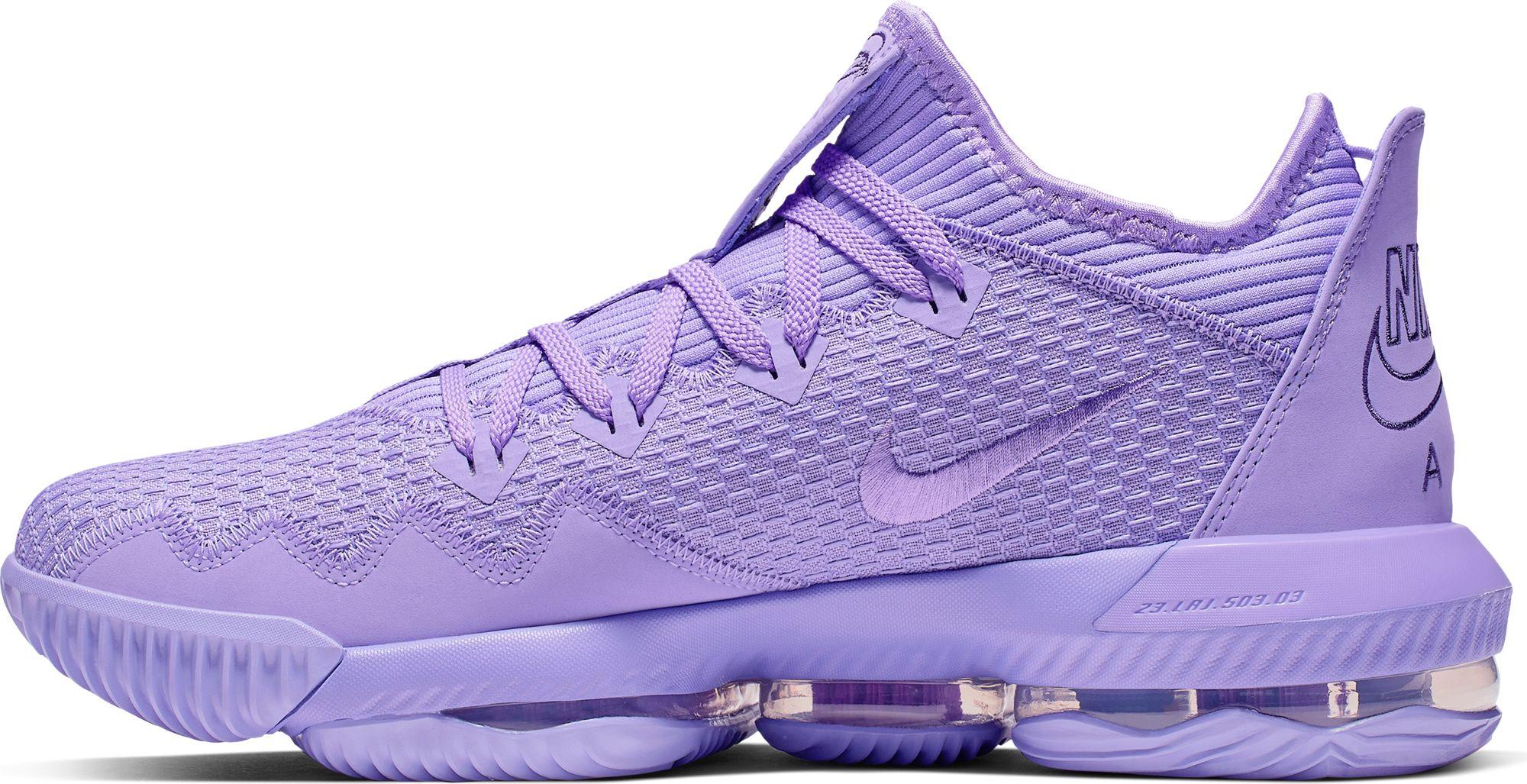 Nike Lebron 16 Low Basketball Shoe in Purple for Men Lyst