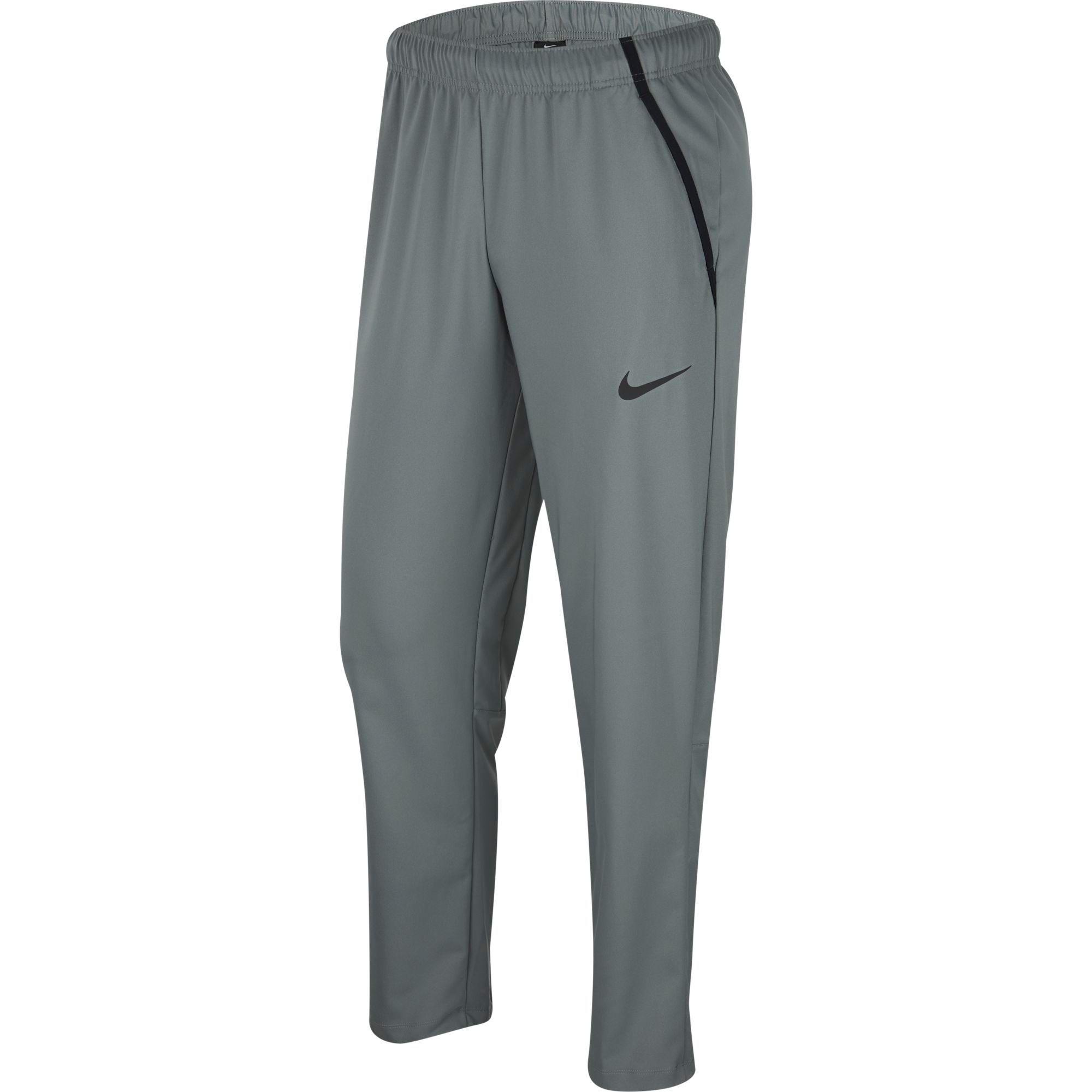 Nike Dry Team Woven Training Pants in Smoke Grey/Black (Gray) for Men ...