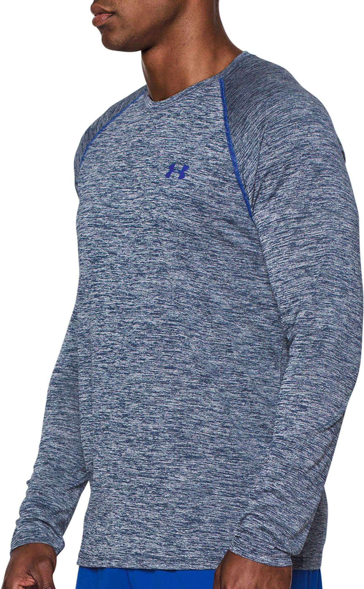 under armour men's tech novelty long sleeve shirt