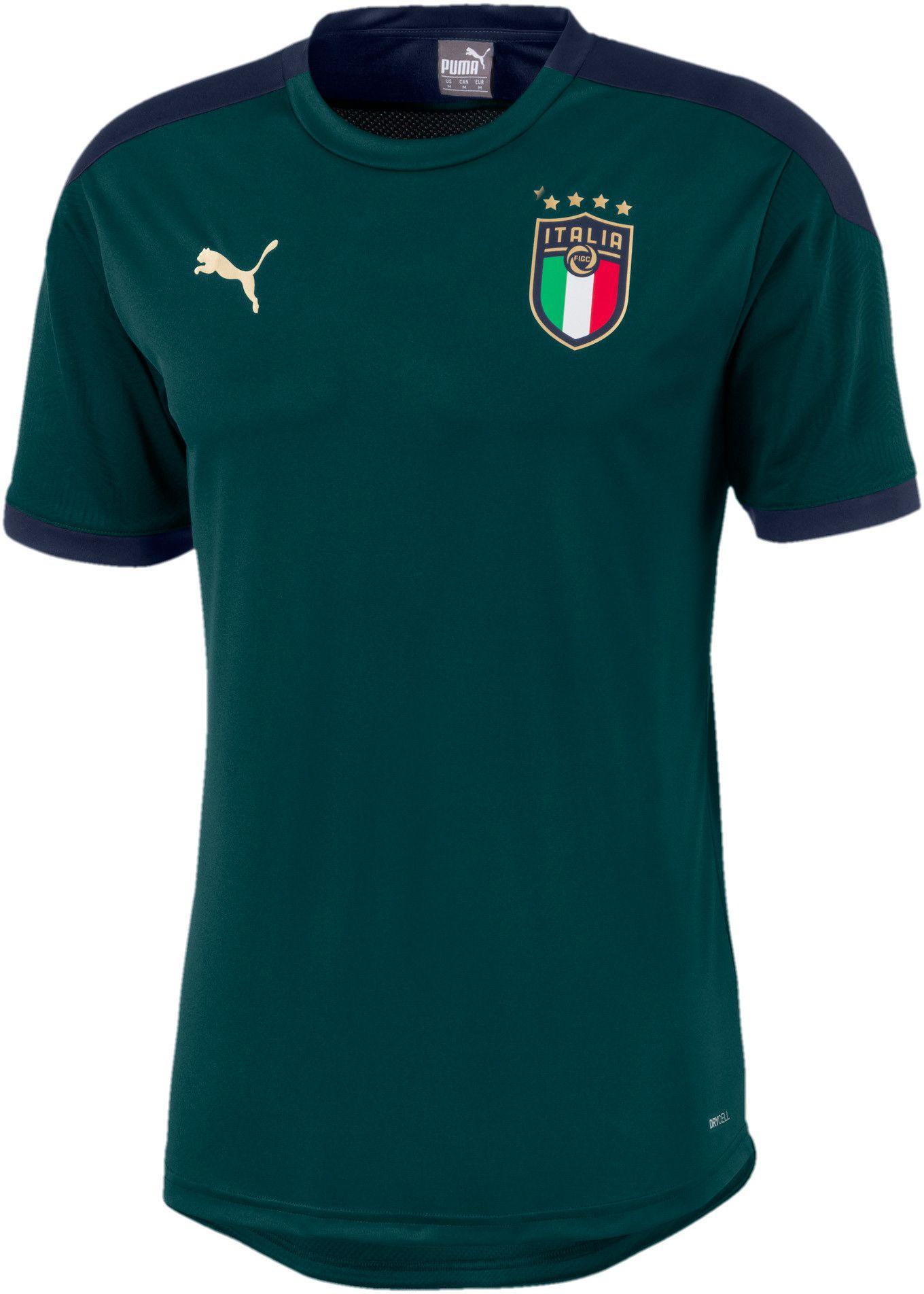 PUMA Italy Green Training Jersey for Men Lyst