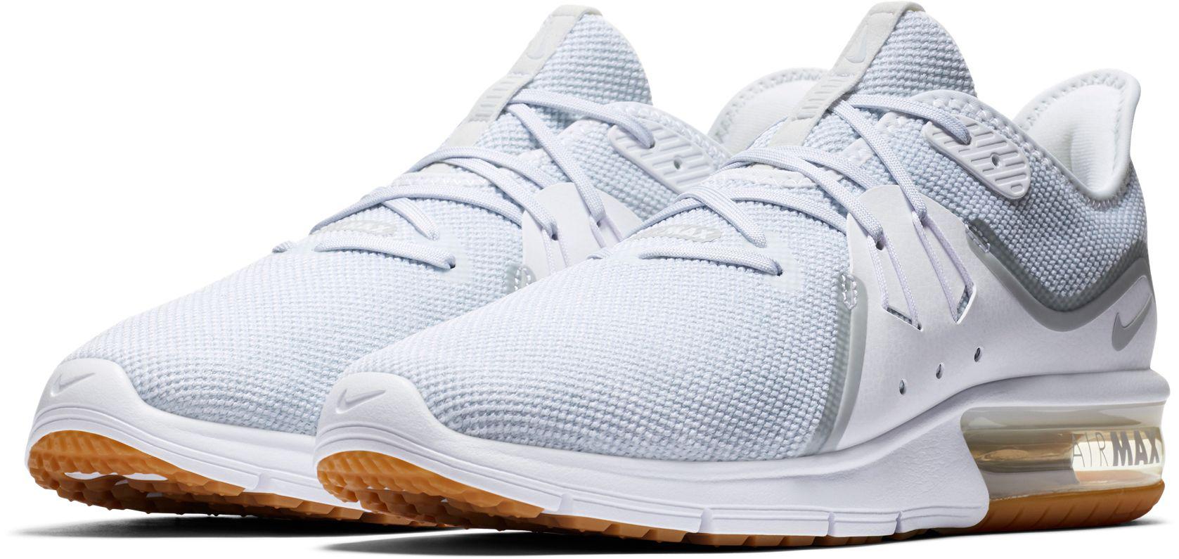 nike sequent 3 white