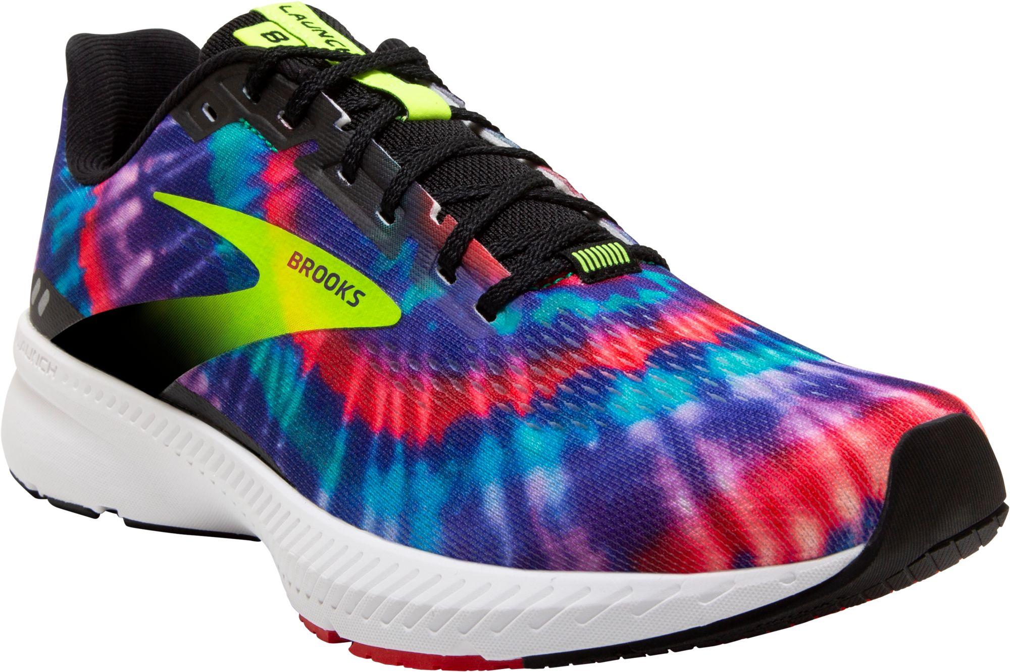 brooks launch tie dye