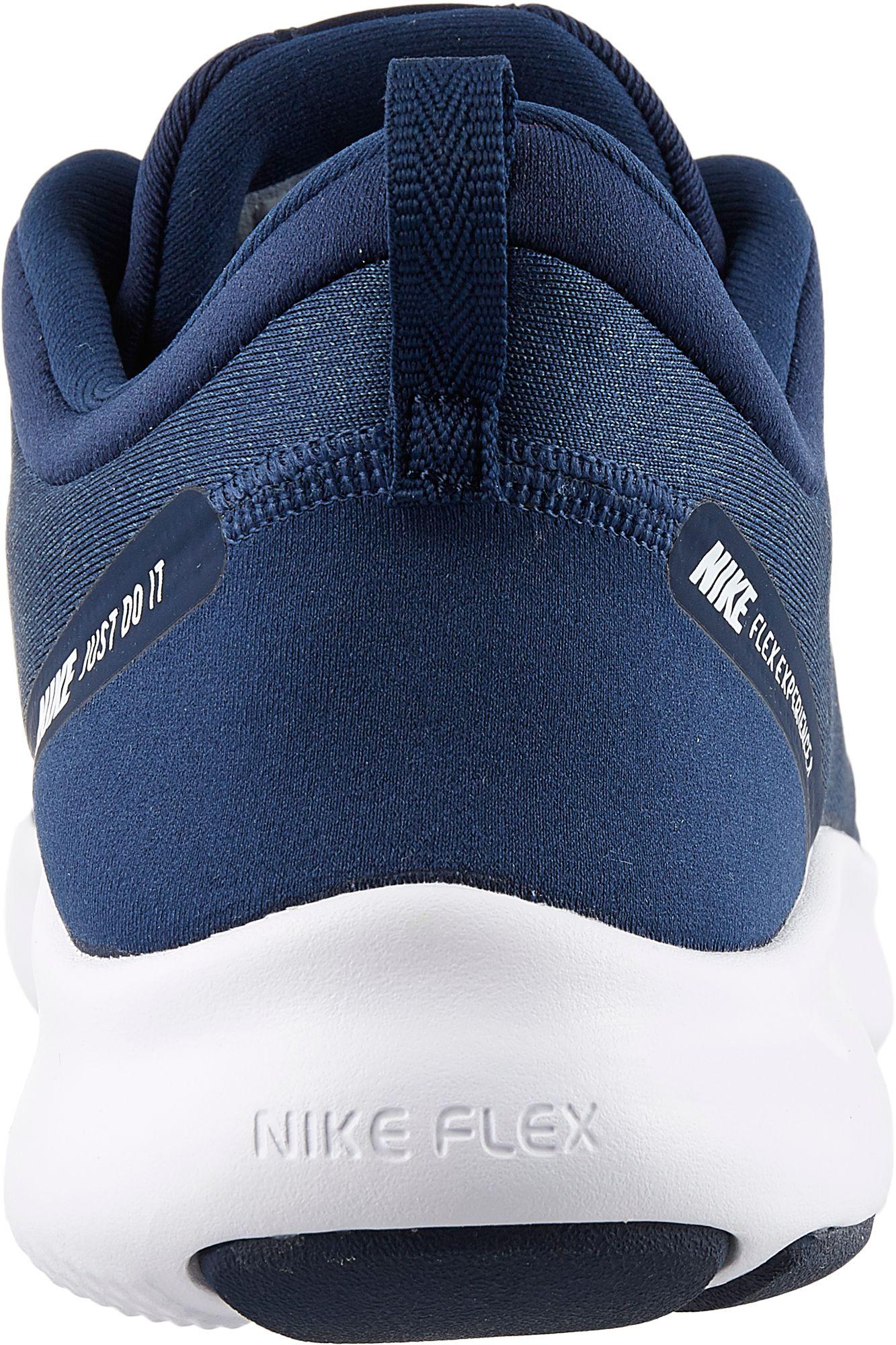 Nike Synthetic Flex Experience Rn 8 Running Shoes in Navy/White (Blue) for  Men | Lyst