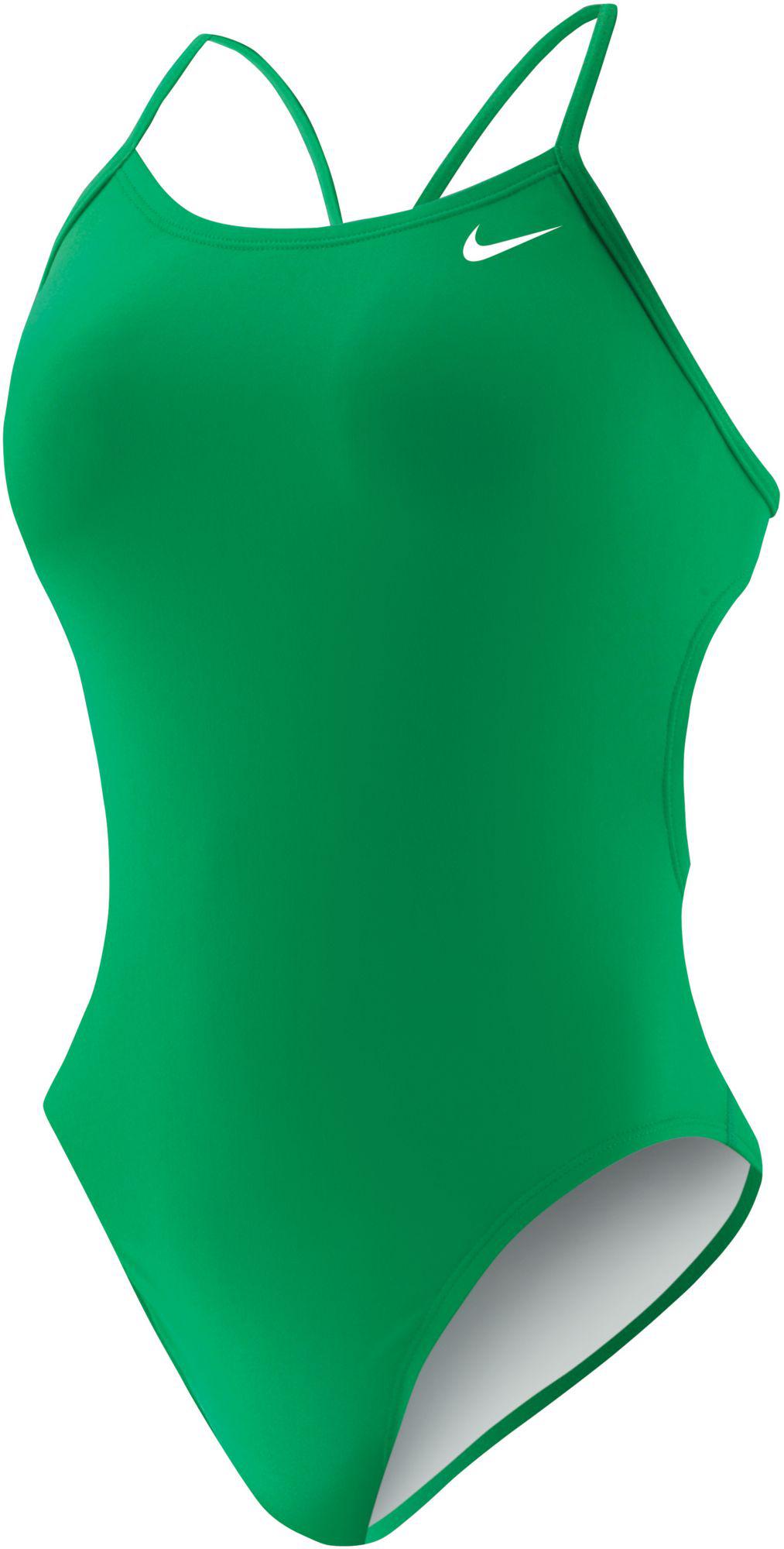 nike cut out tank swimsuit