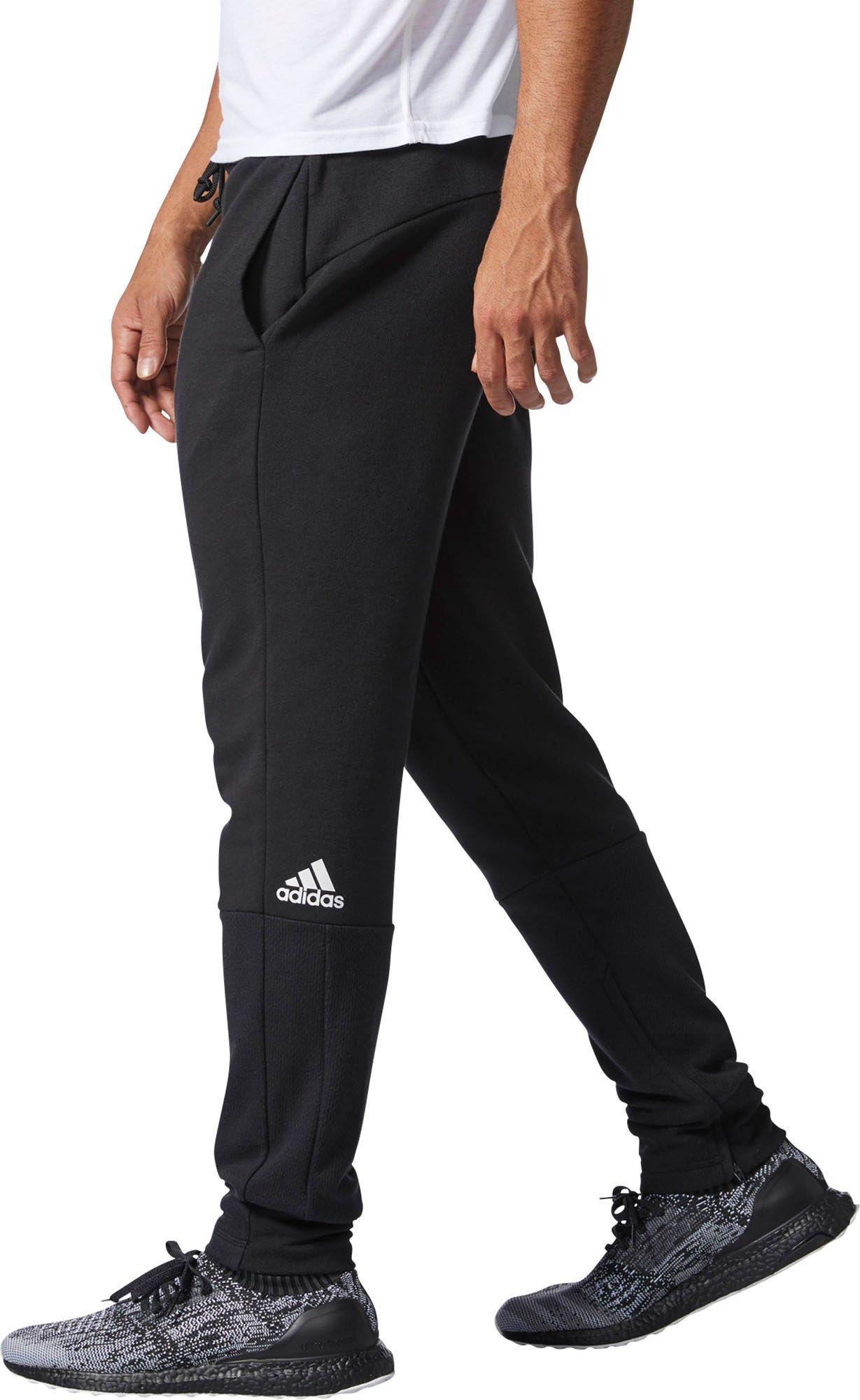 adidas men's post game fleece pants