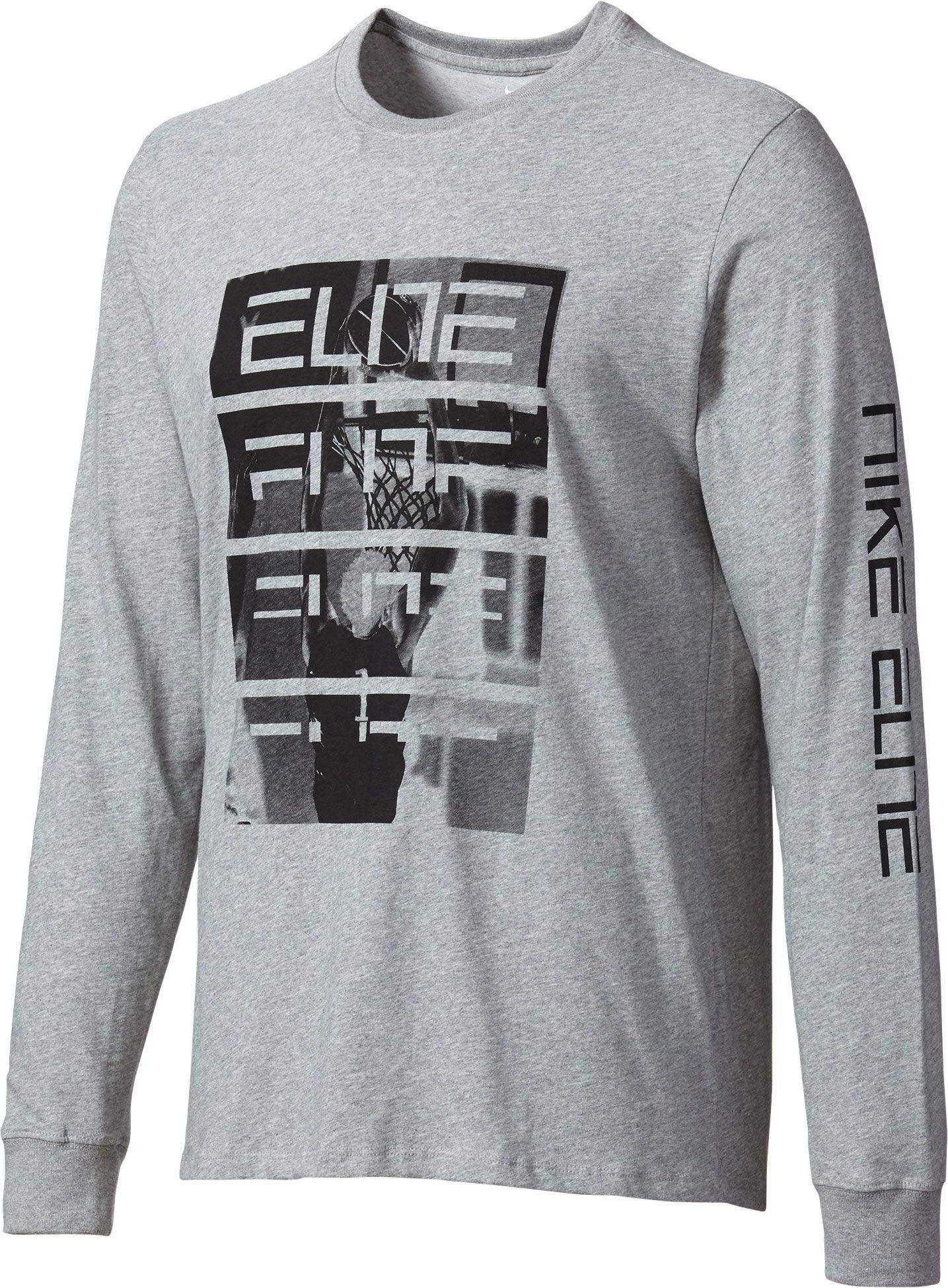 nike elite long sleeve shirt