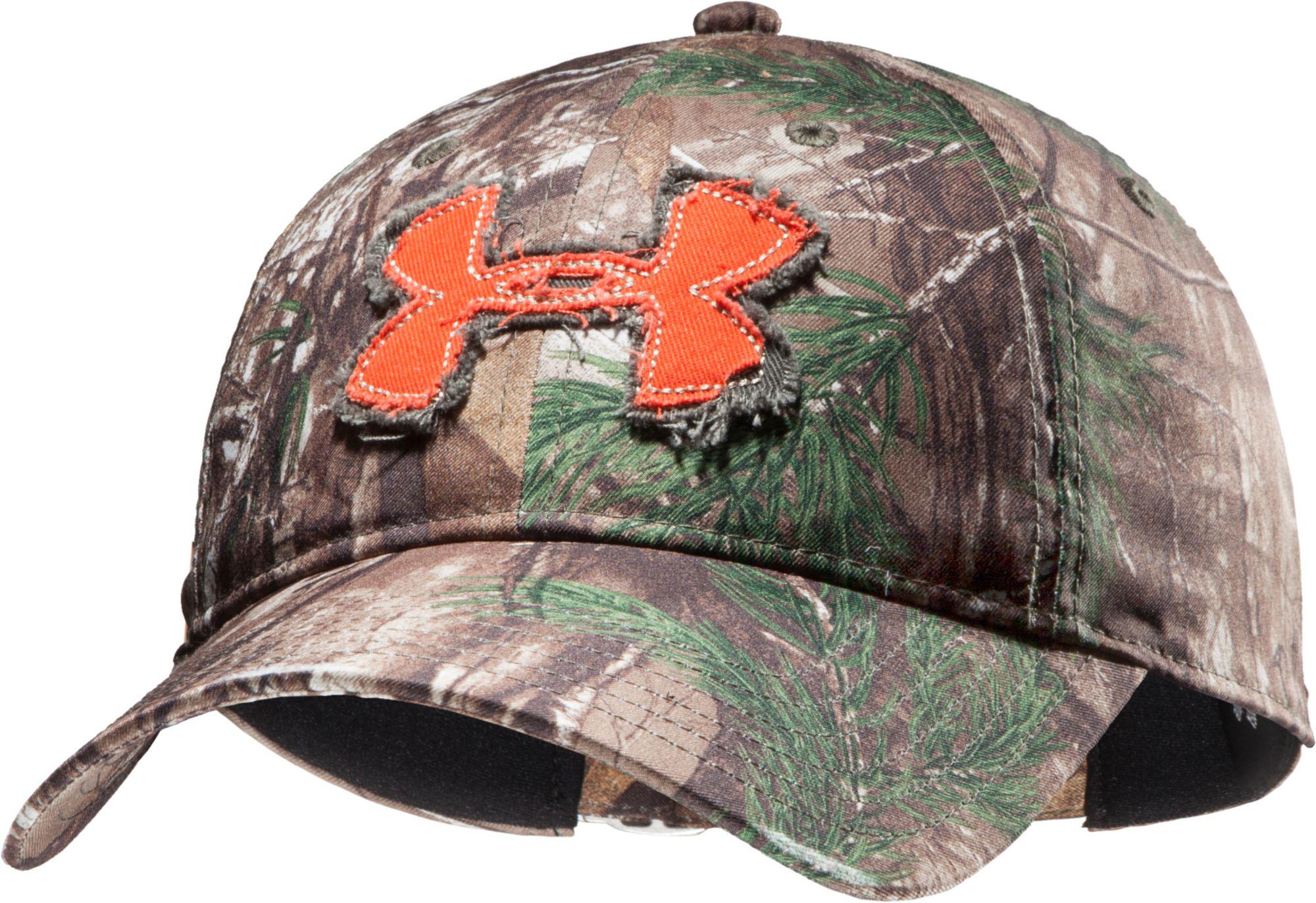 under armour orange hunting hat