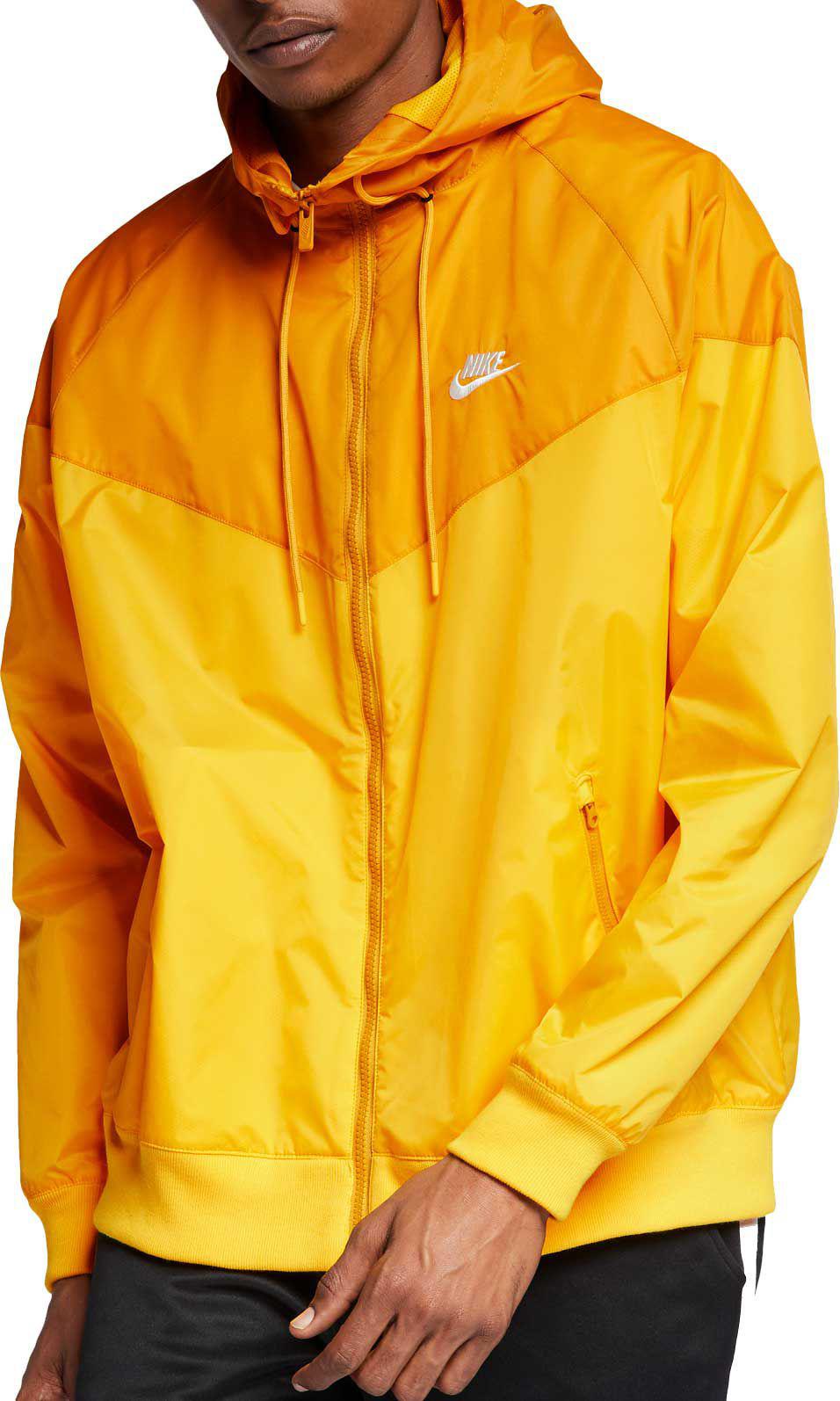 Nike Sportswear 2019 Hooded Windrunner Jacket in Yellow for Men Lyst
