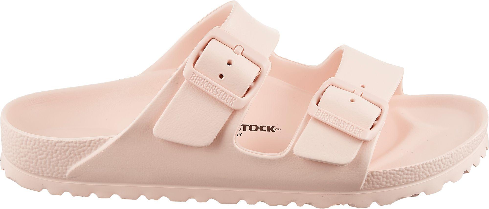 birkenstock women's arizona essentials eva sandals rose