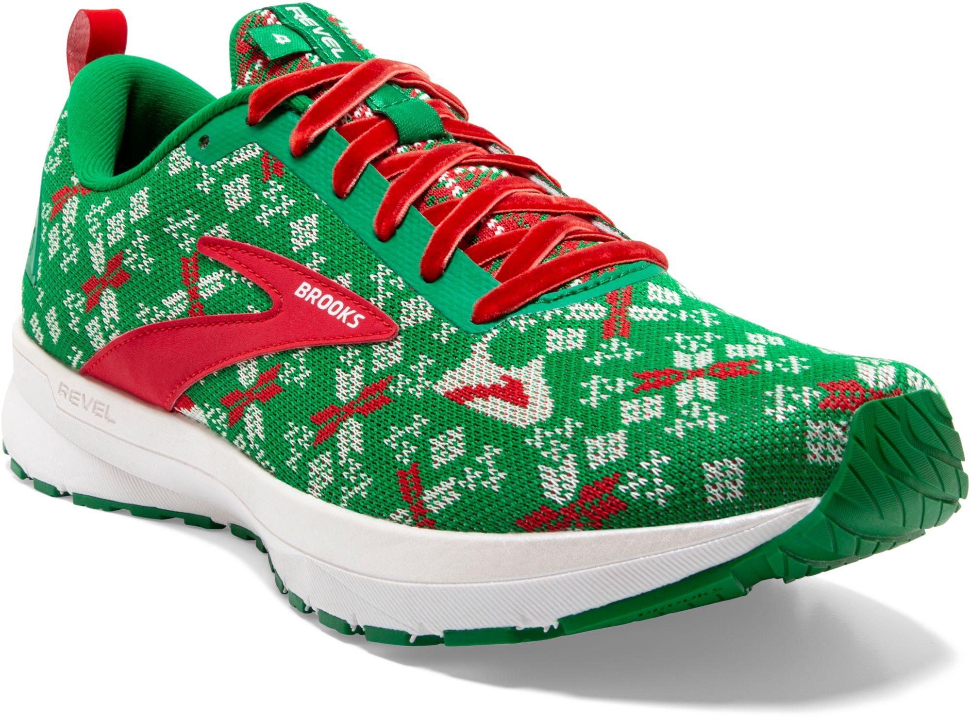 Brooks Revel 4 Run Merry Running Shoes in Green/White (Green) Lyst