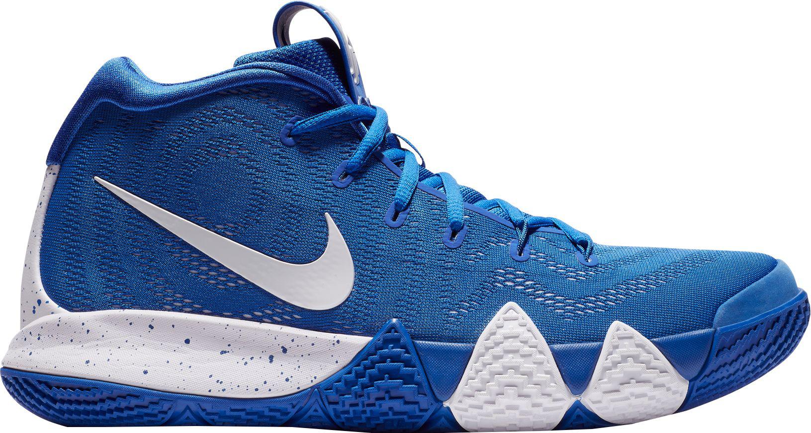 kyrie 4 shoes blue