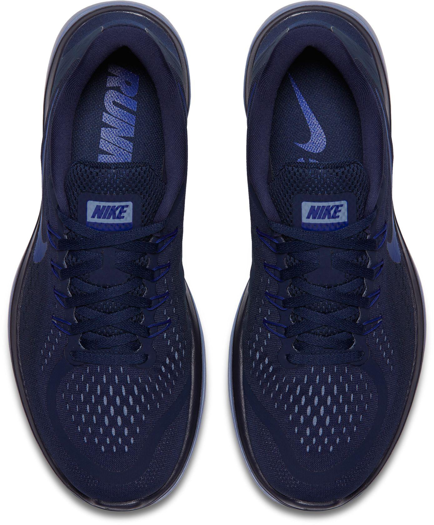 Nike Flex 2017 Rn Running Shoes in Navy Blue (Blue) for