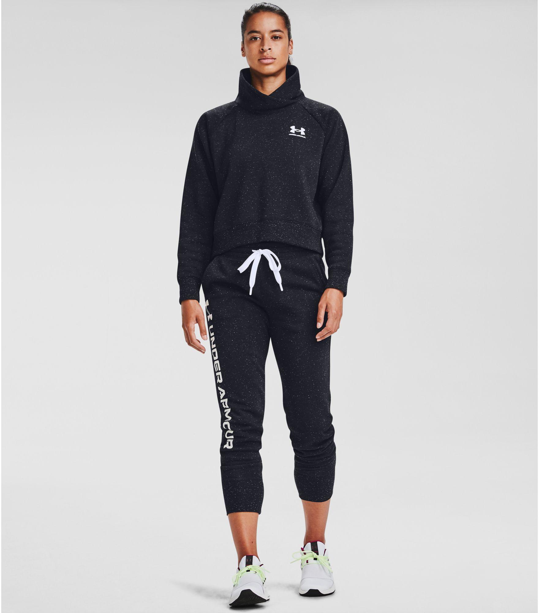 under armour rival fleece metallic joggers