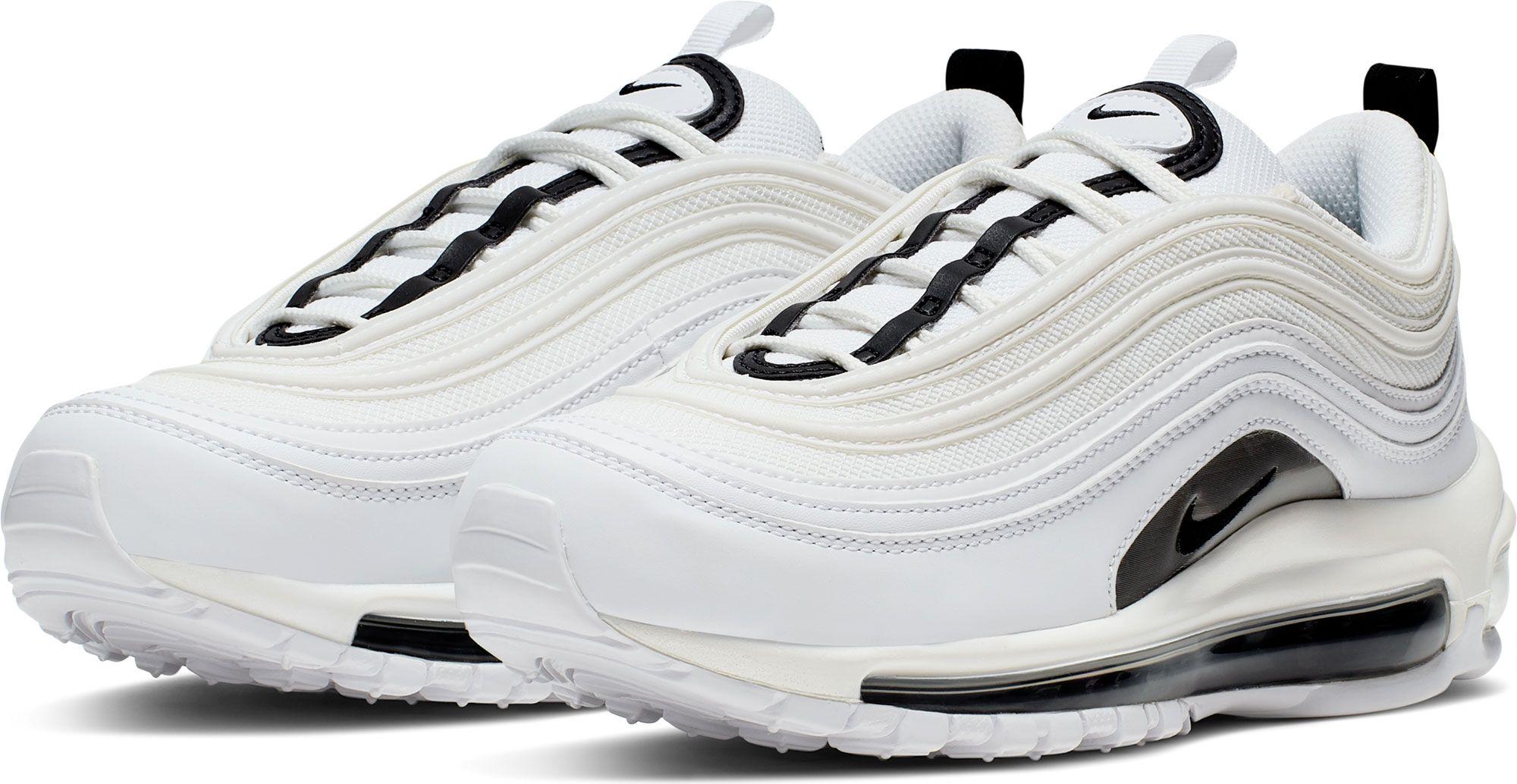 nike men's air max 97 shoes white