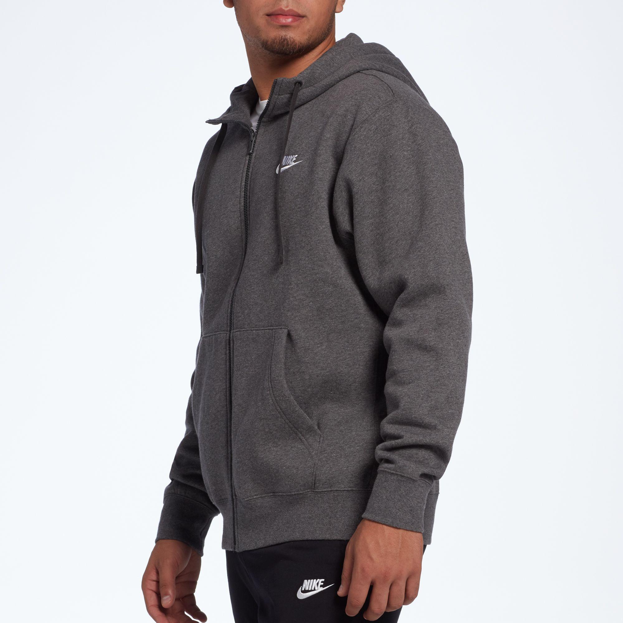 Nike Sportswear Club Fleece Hoodie in Gray for Men - Lyst