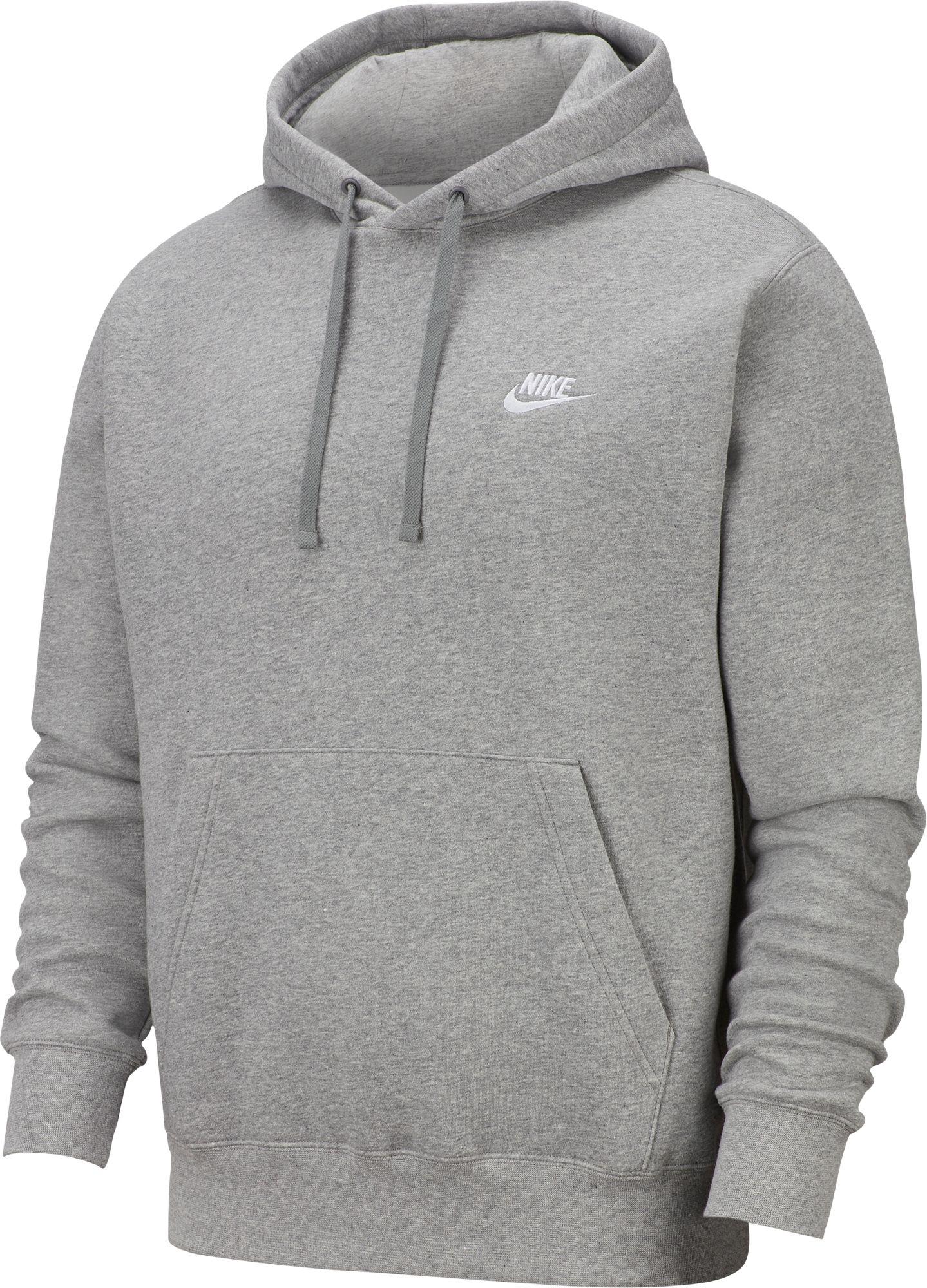 Nike Sportswear Club Fleece Hoodie in Gray for Men - Lyst