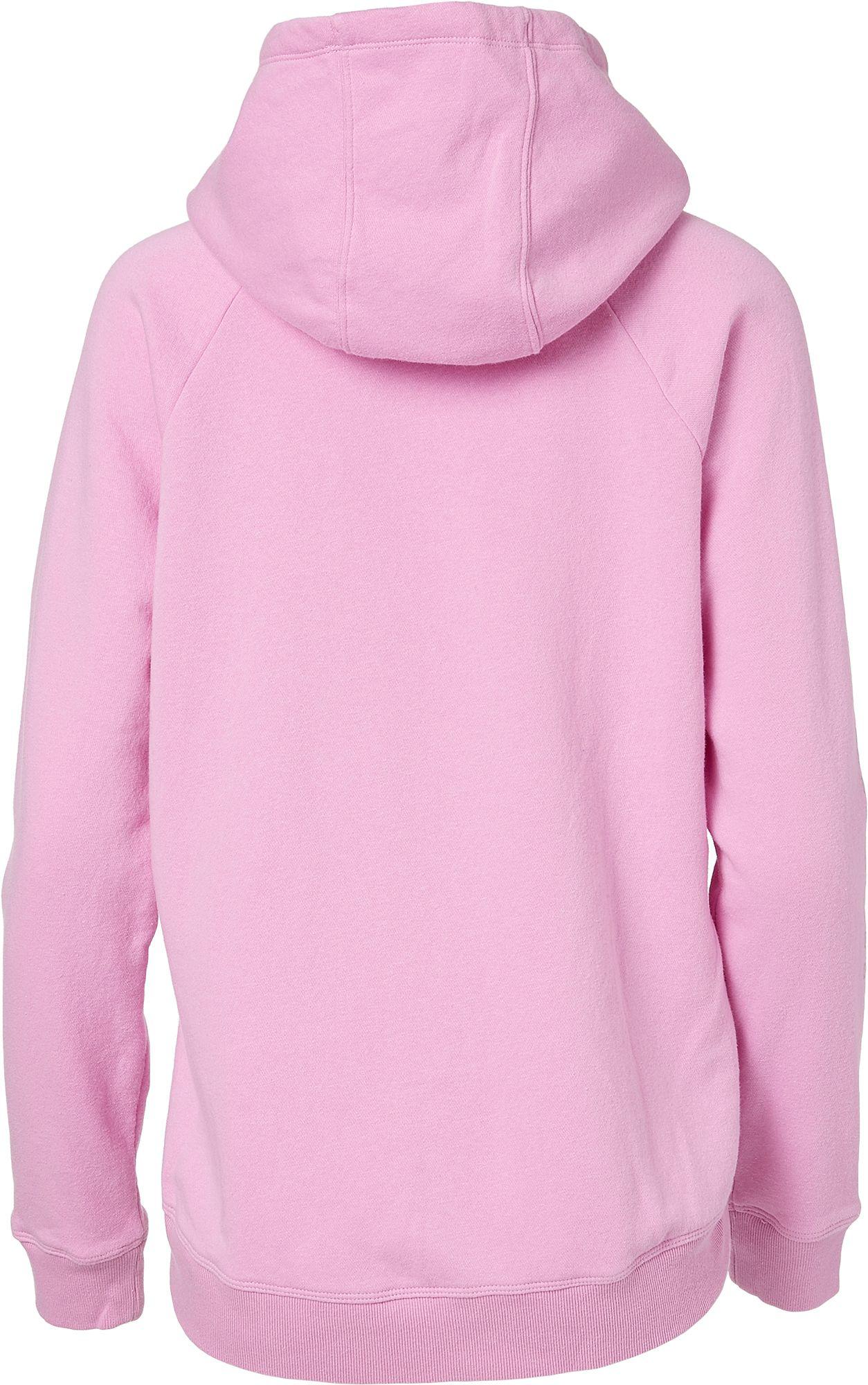 under armour pink zip up hoodie