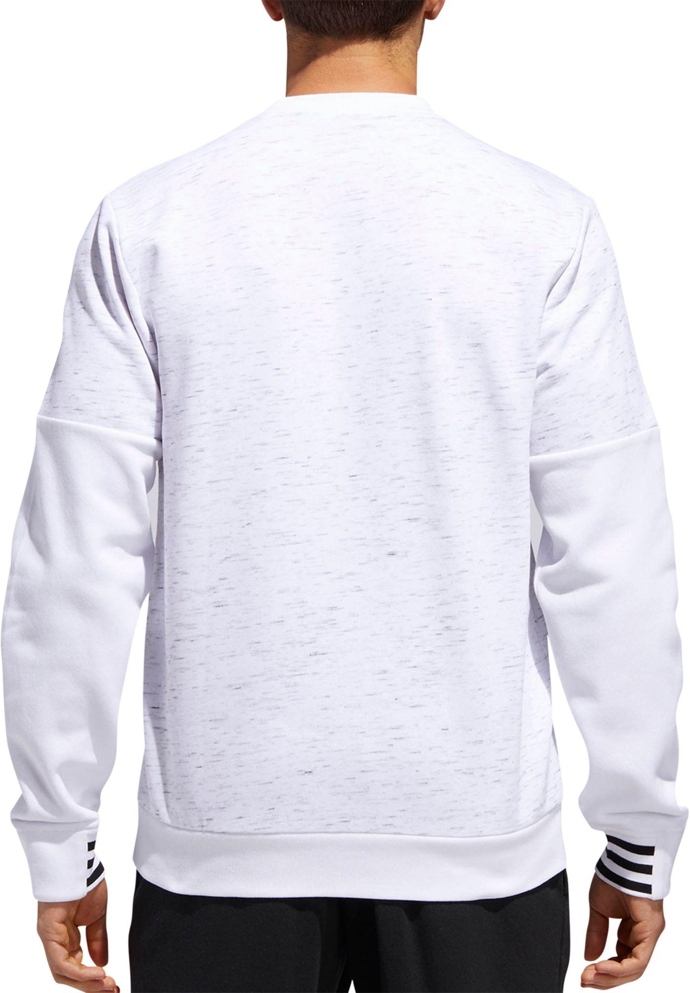 adidas men's post game crew sweatshirt