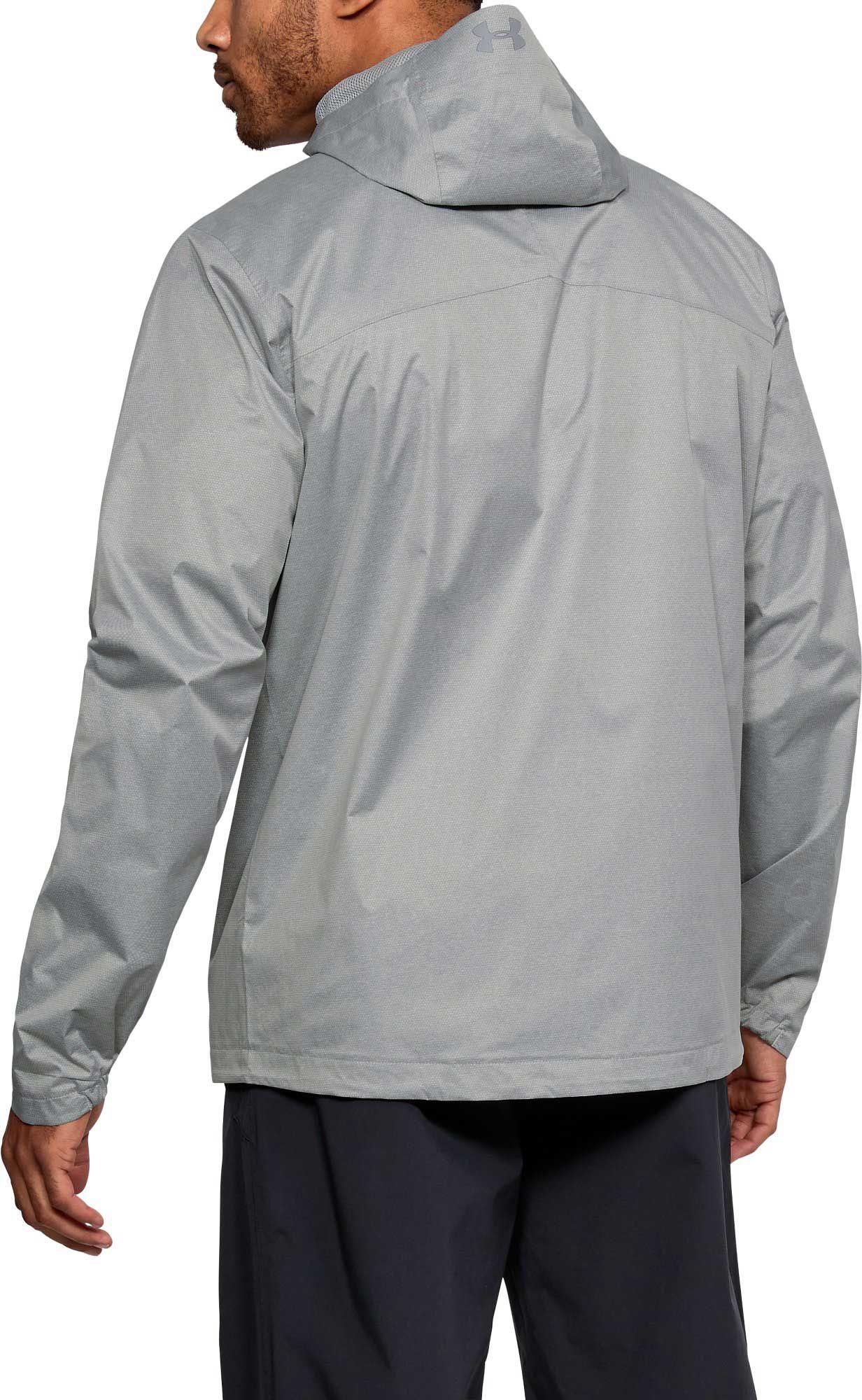 under armour men's overlook shell rain jacket