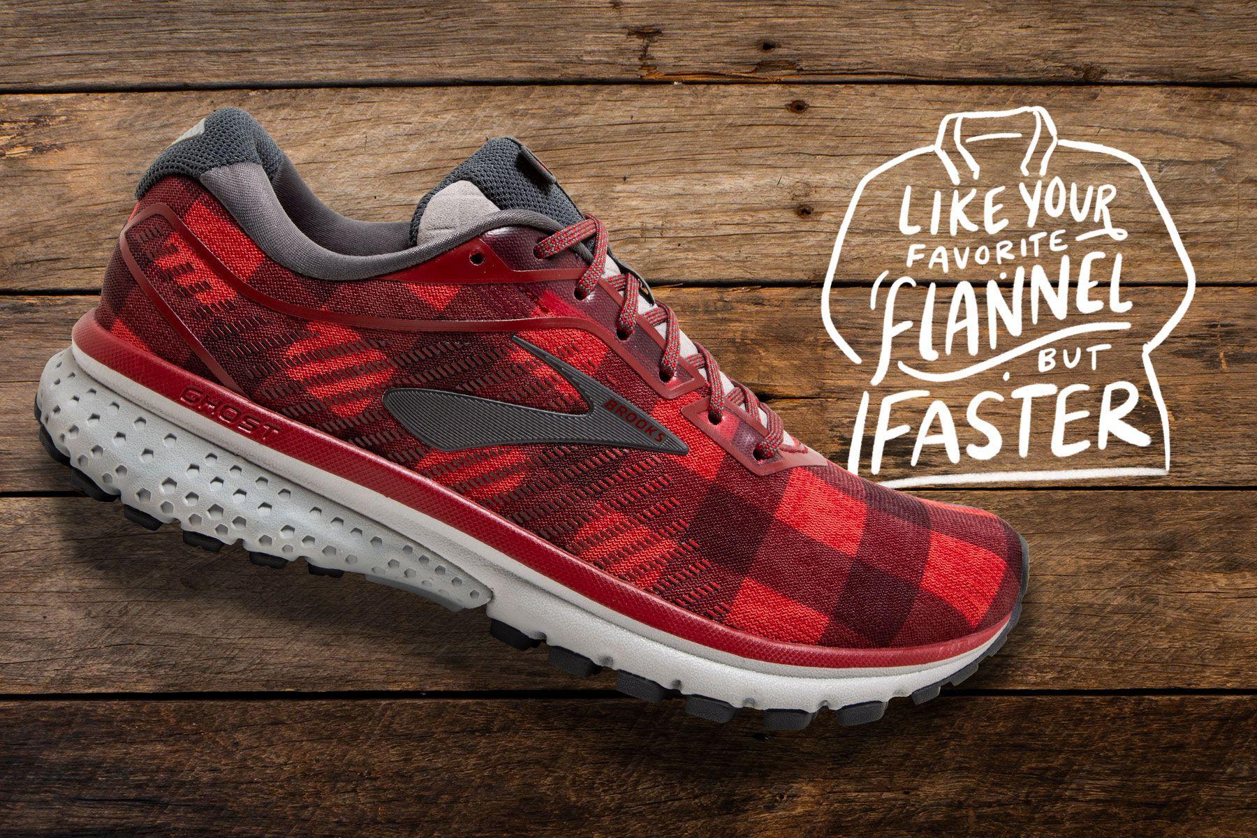 brooks women's ghost 12 flannel running shoes