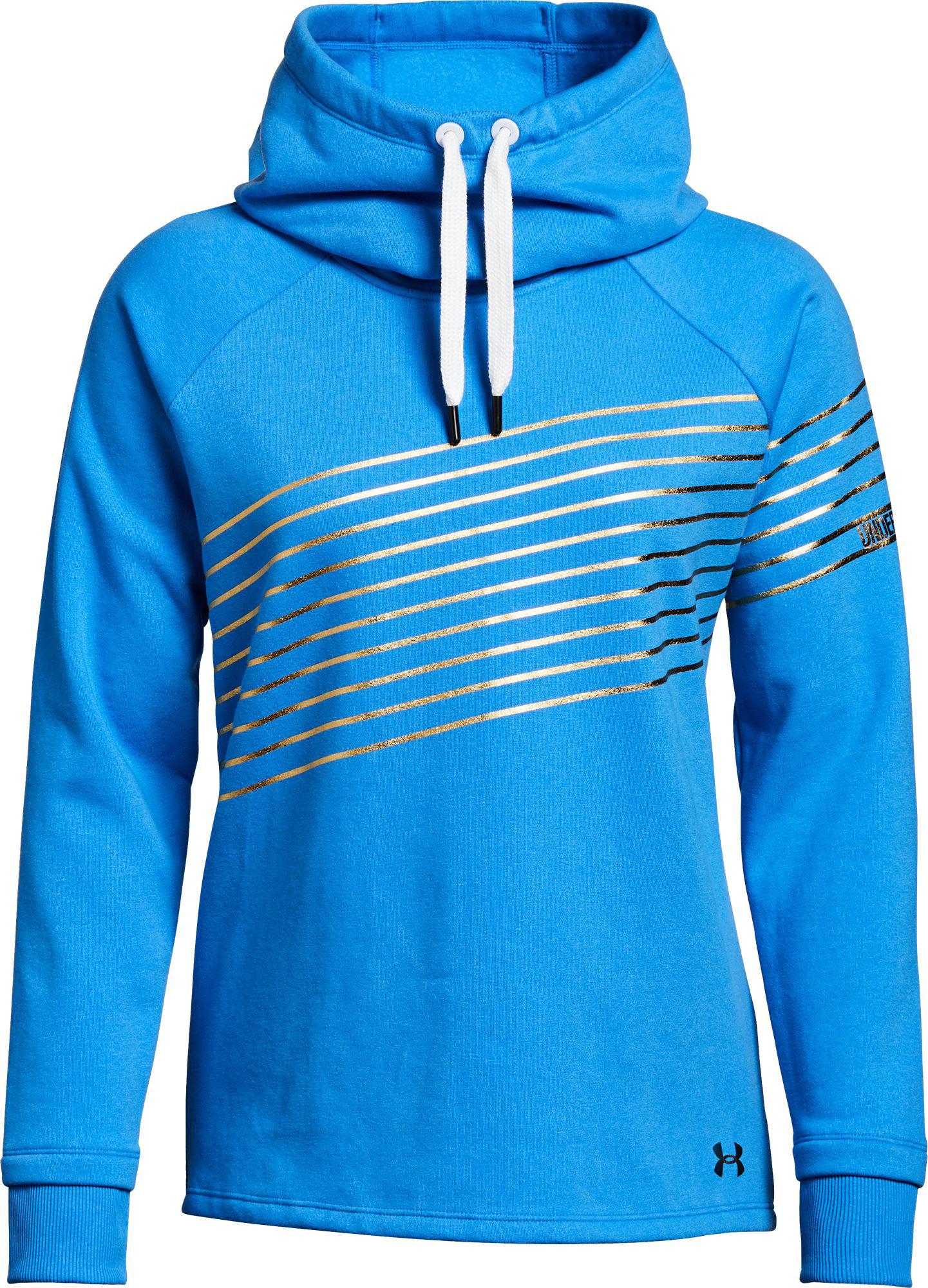 under armour funnel neck hoodie