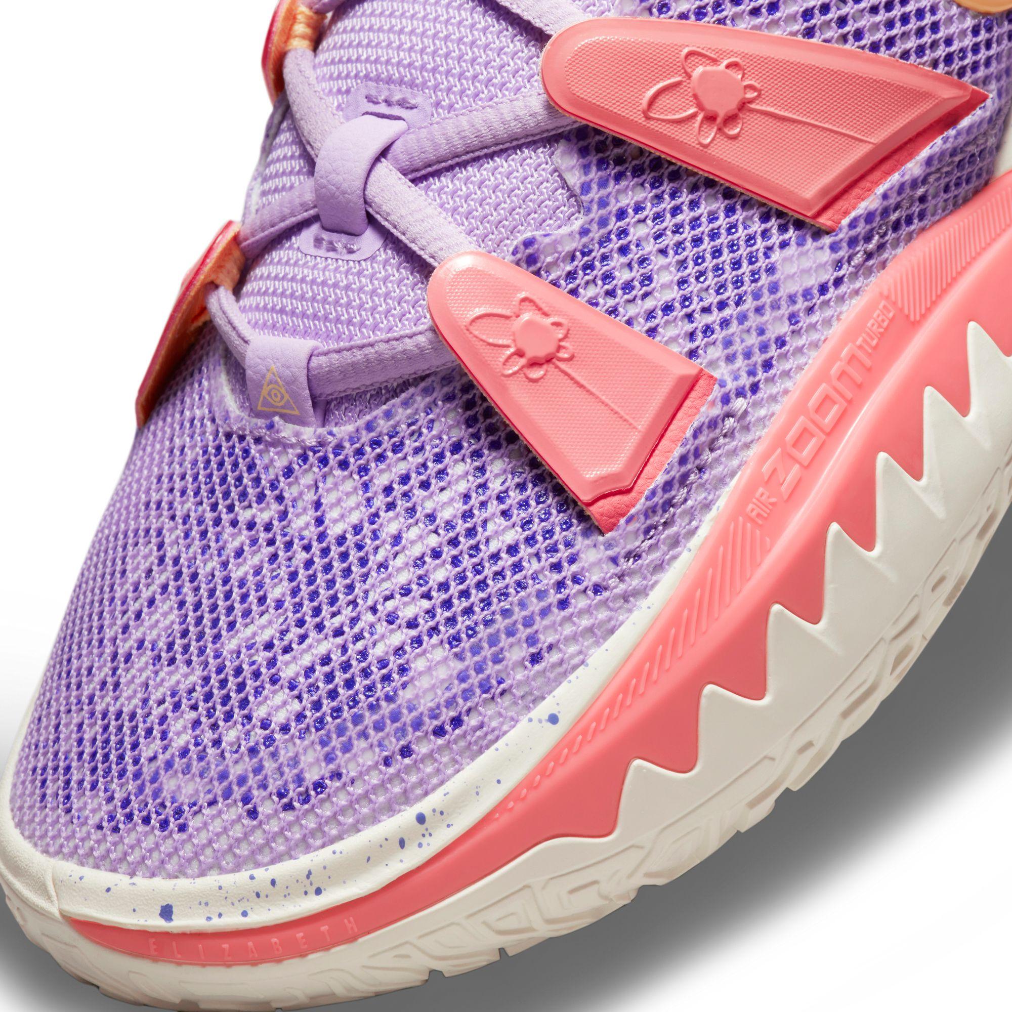 Nike Kyrie 7 Basketball Shoes in Lilac/Green (Purple) | Lyst