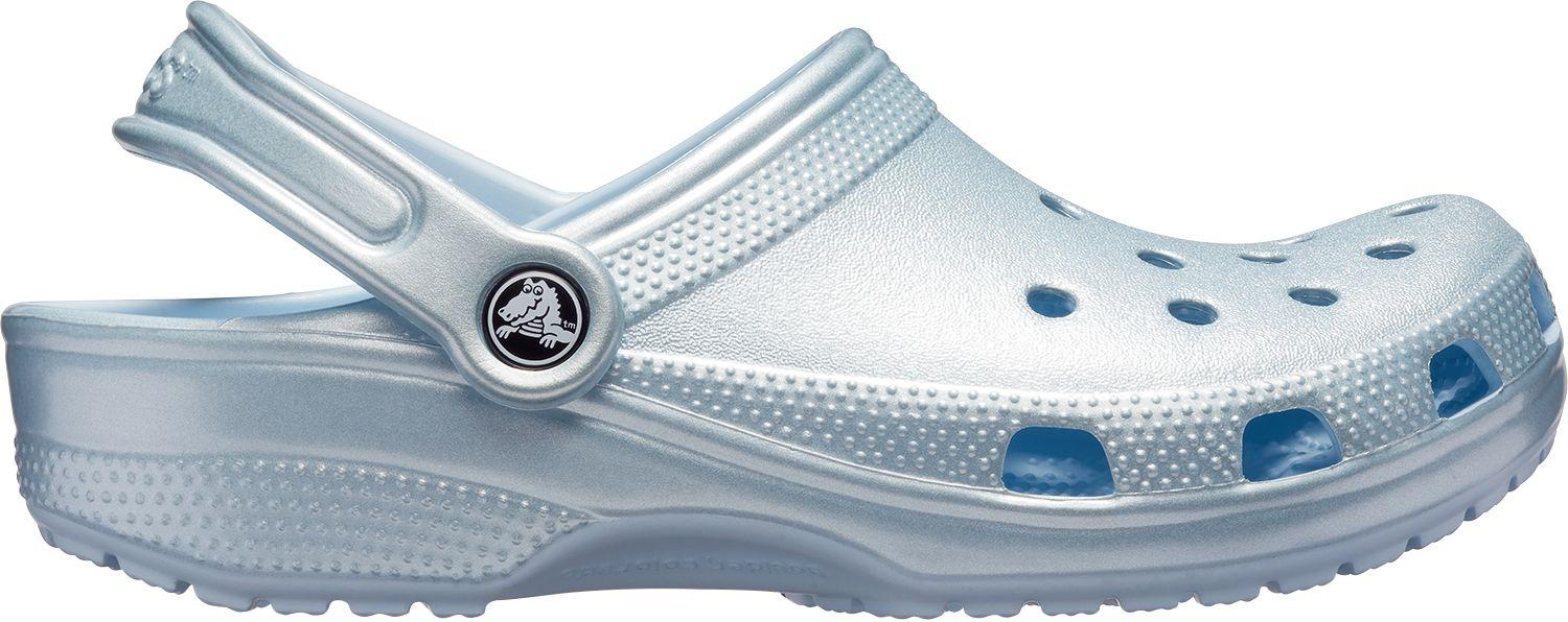 crocs adult classic metallic clogs
