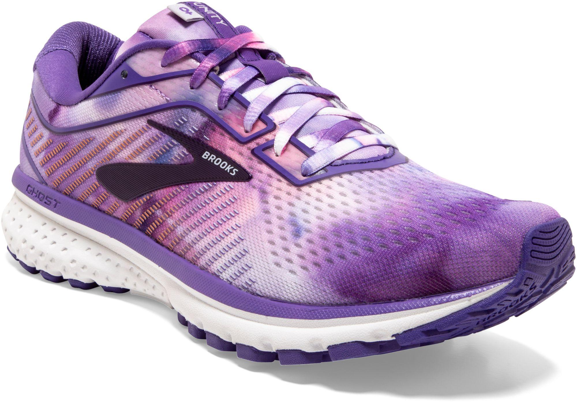 Brooks Ghost 12 Empower Her Collection Running Shoes in Purple/Blue ...