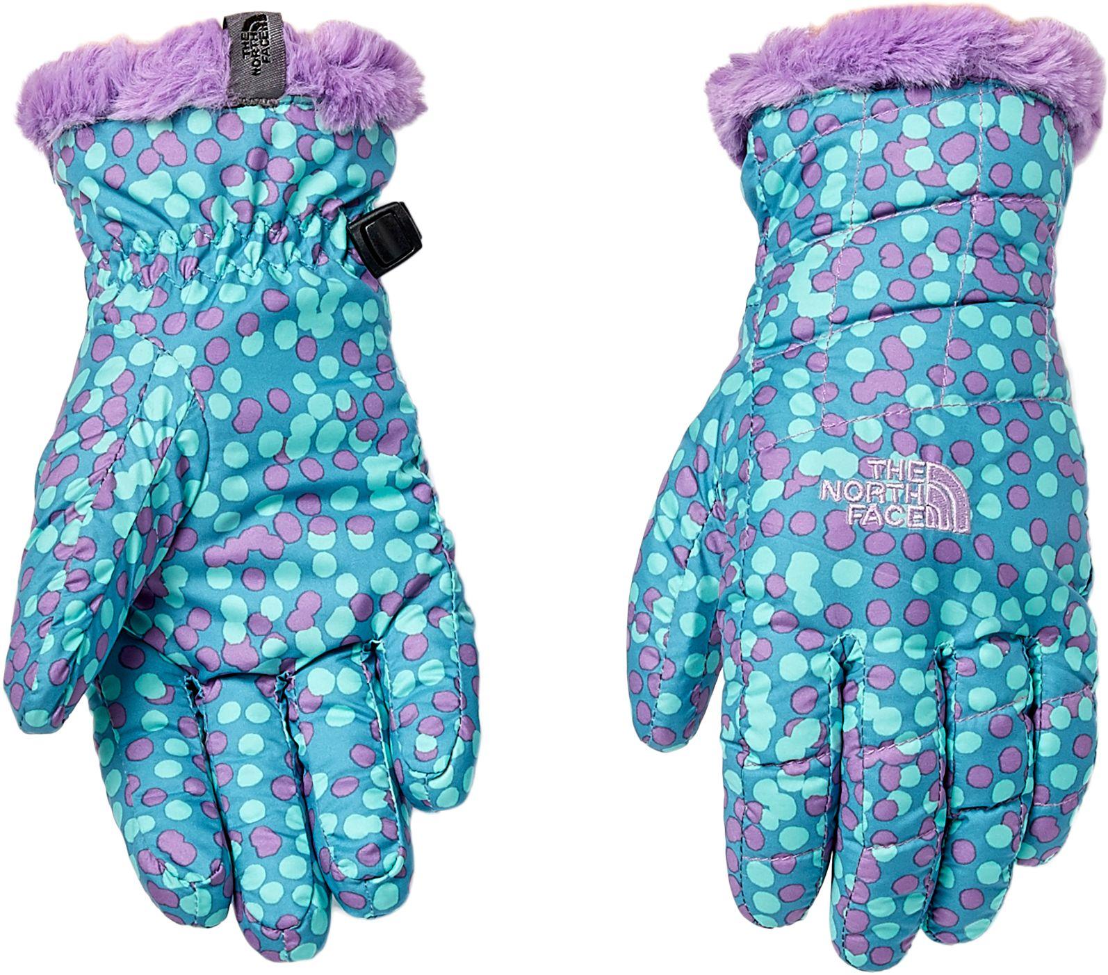 girls north face gloves
