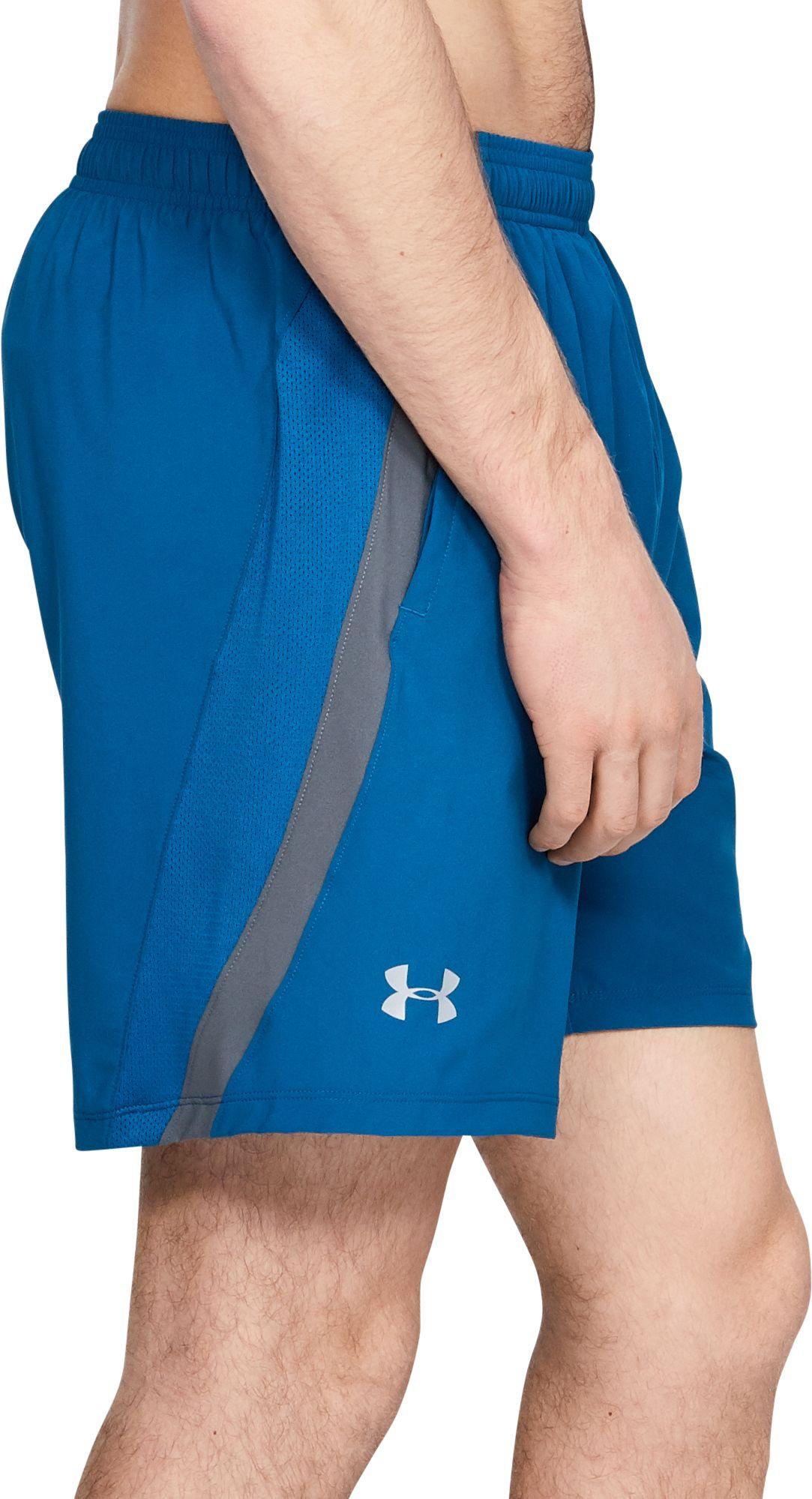 Under Armour Launch 7'' Running Shorts in Blue for Men - Lyst