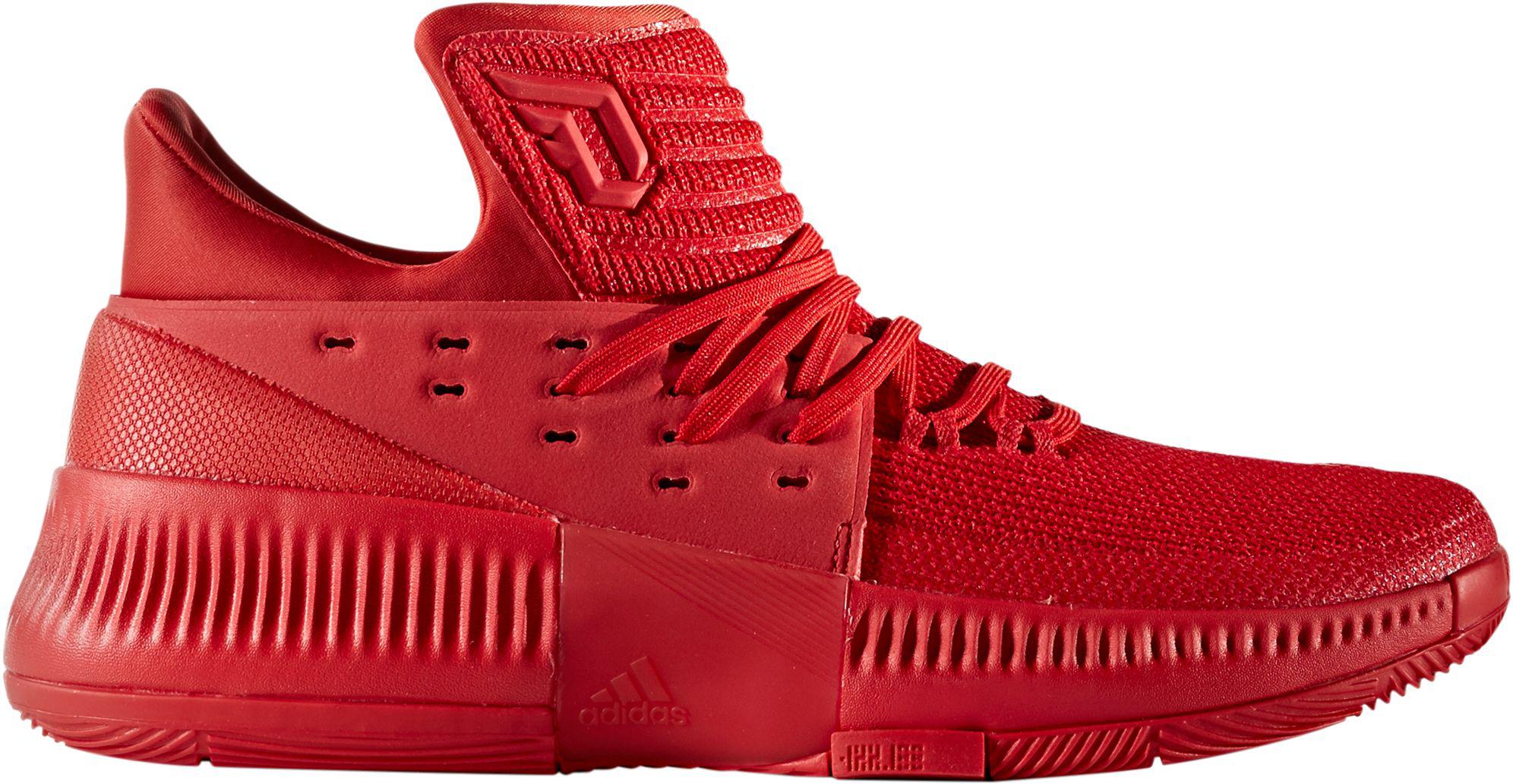 all red adidas basketball shoes