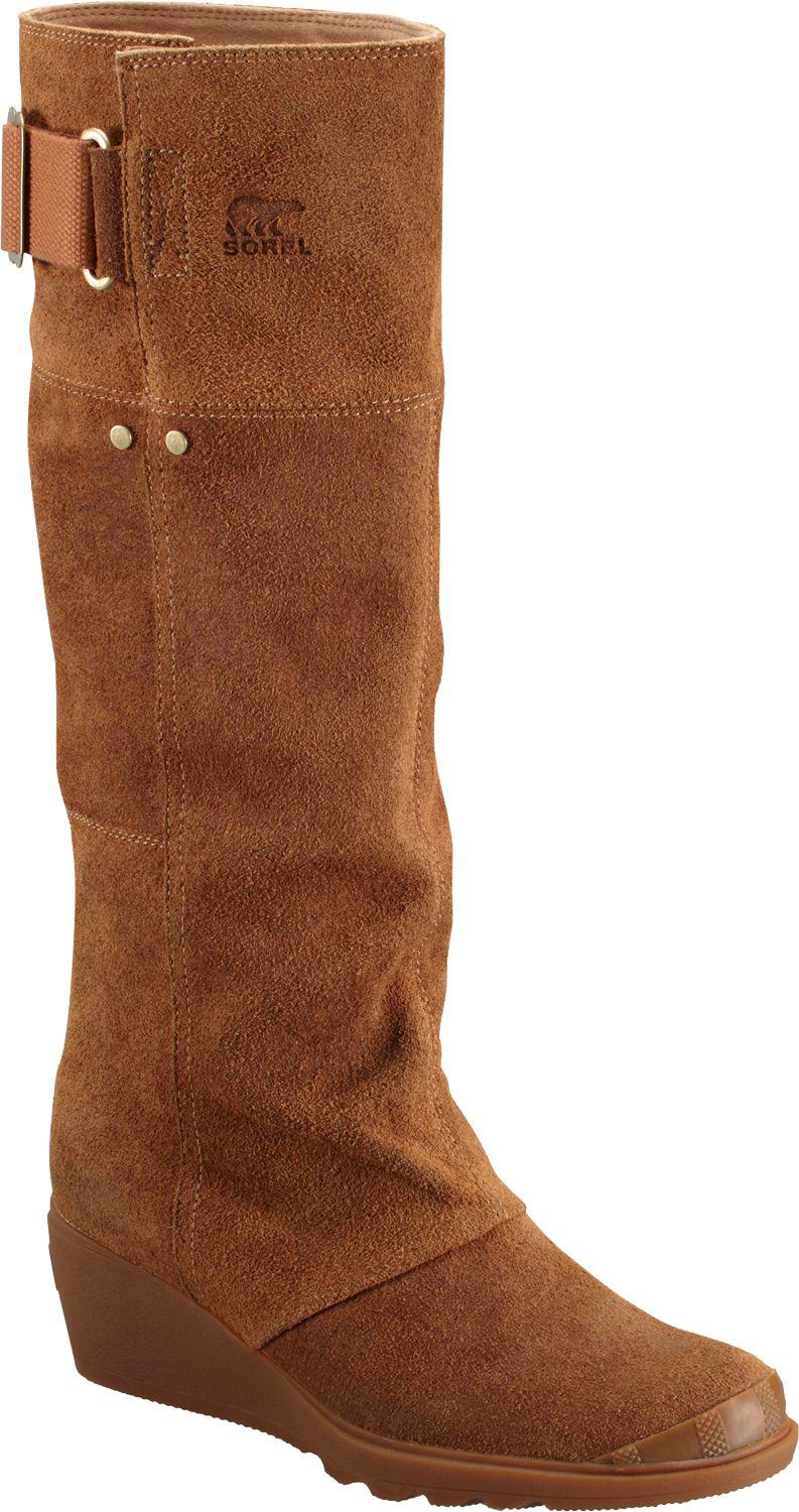 sorel tall leather boots