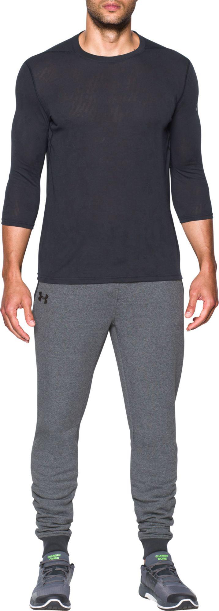 under armour threadborne fleece stacked joggers