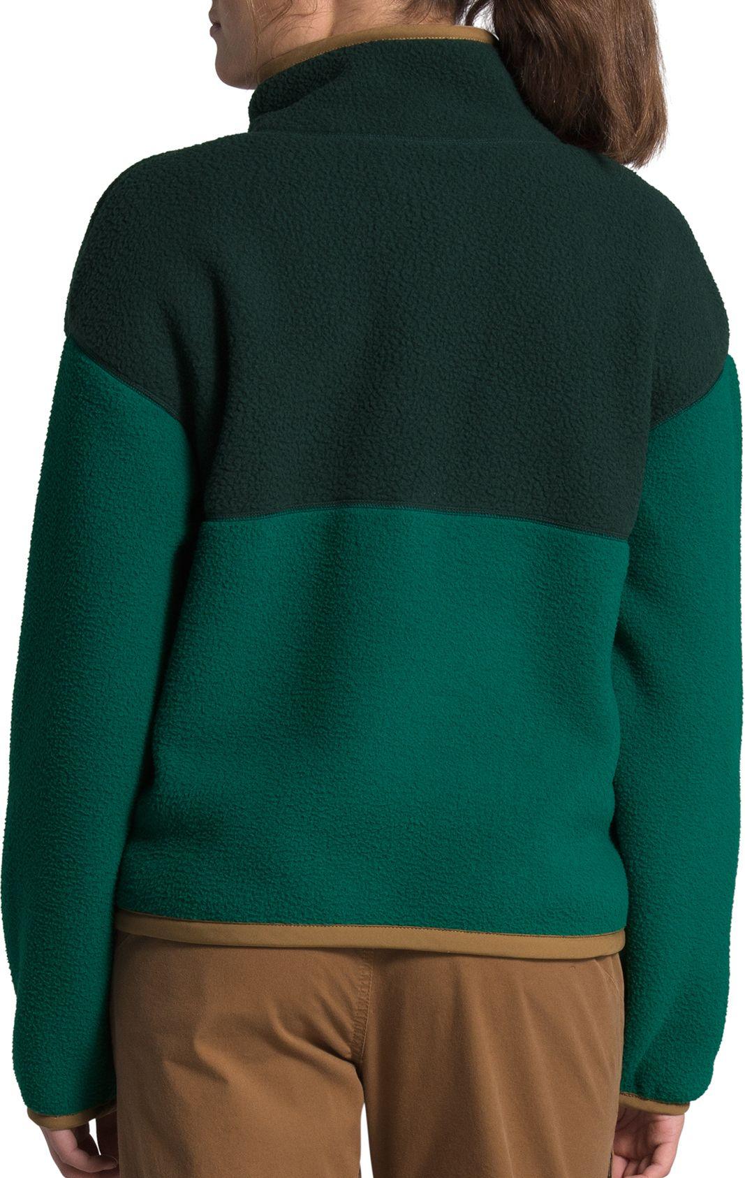 the north face cragmont fleece half snap sweatshirt