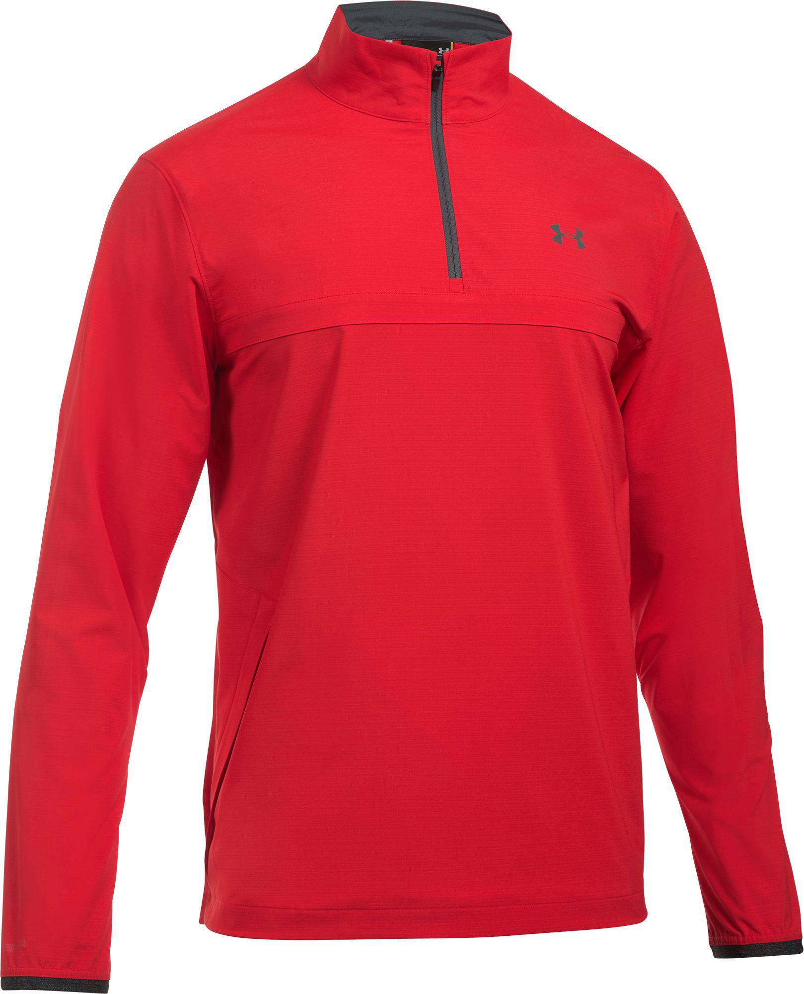 under armour windstrike half zip jacket mens