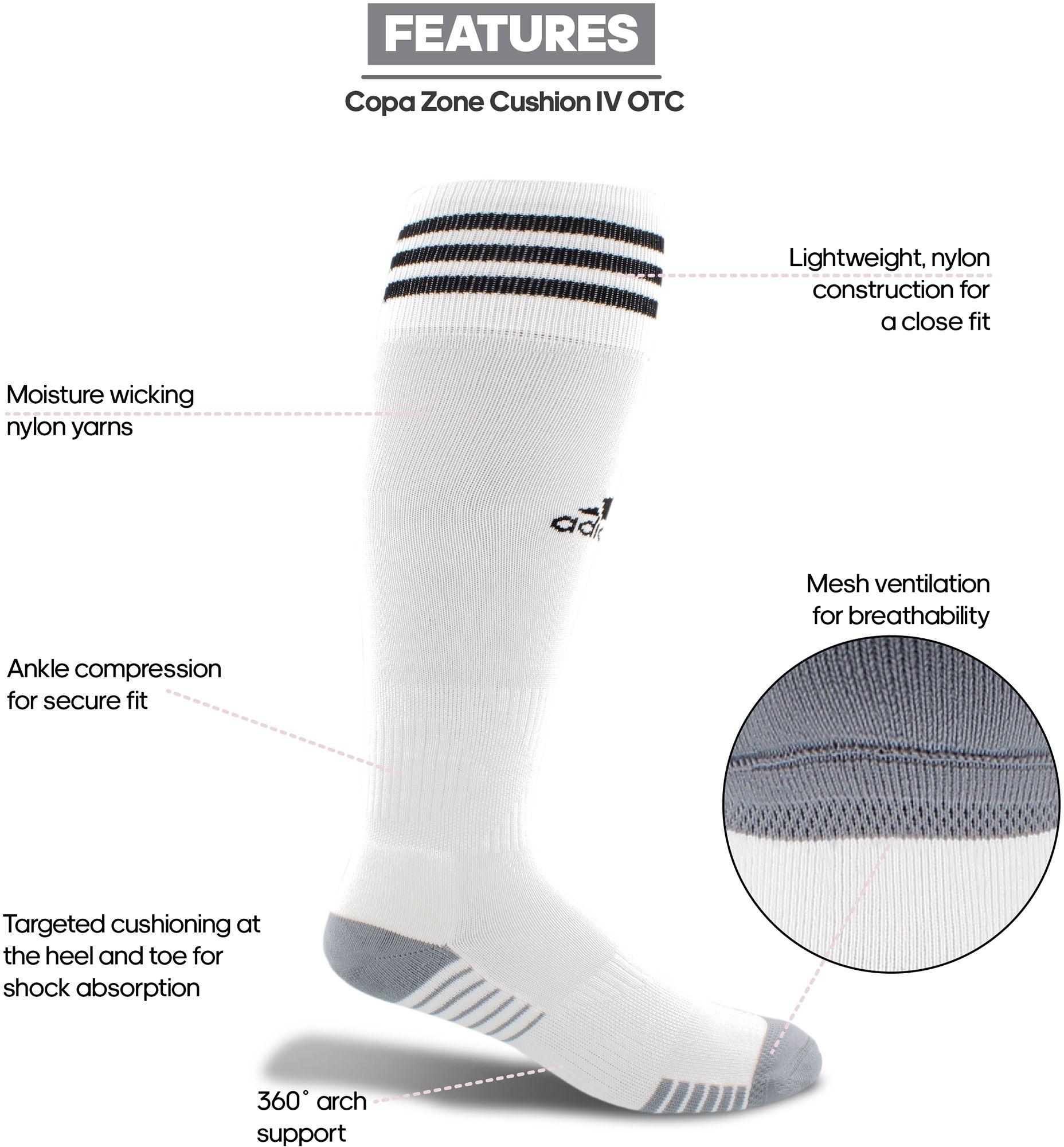 adidas copa zone cushion iv otc socks